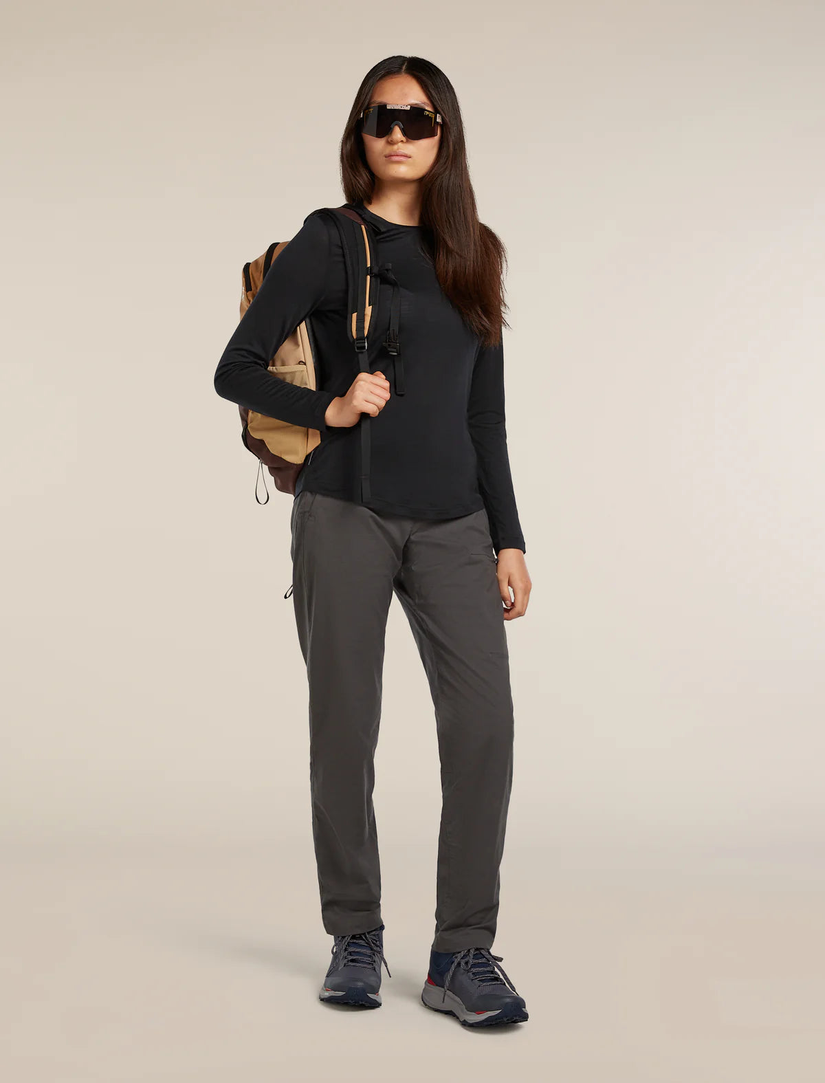 Icebreaker Womens Merino Blend 125 Cool-Lite Sphere LS Tee