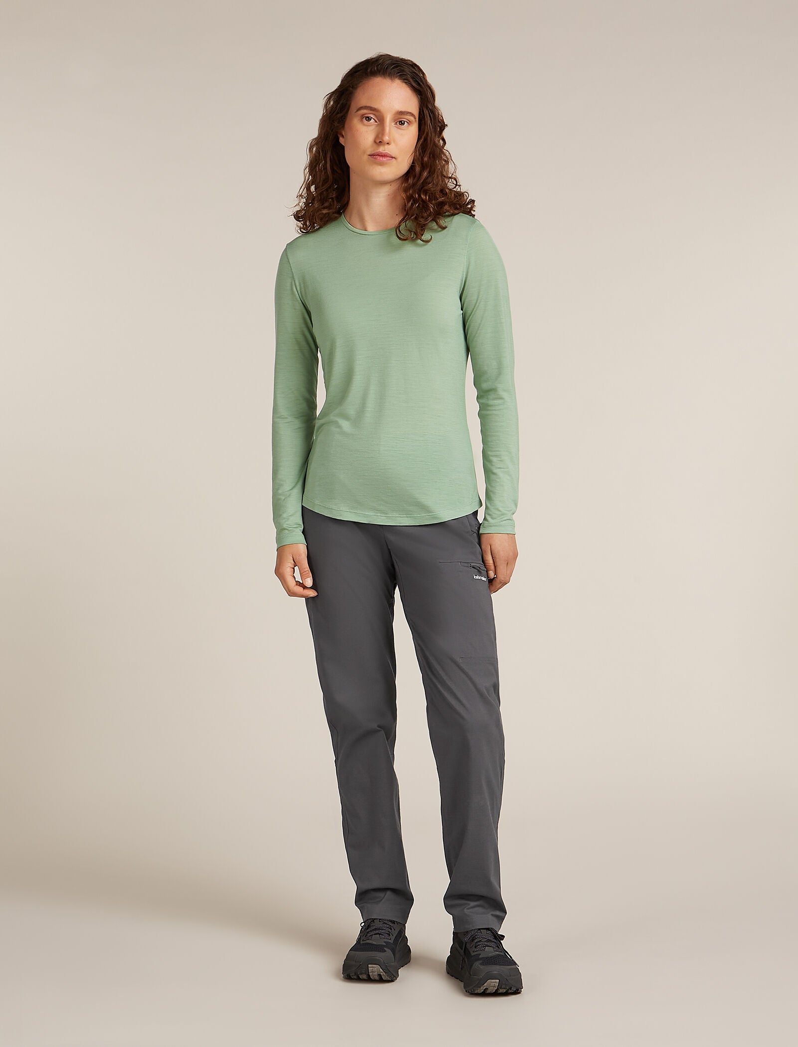 Icebreaker Womens 125 Cool-Lite Sphere III Long Sleeve Tee