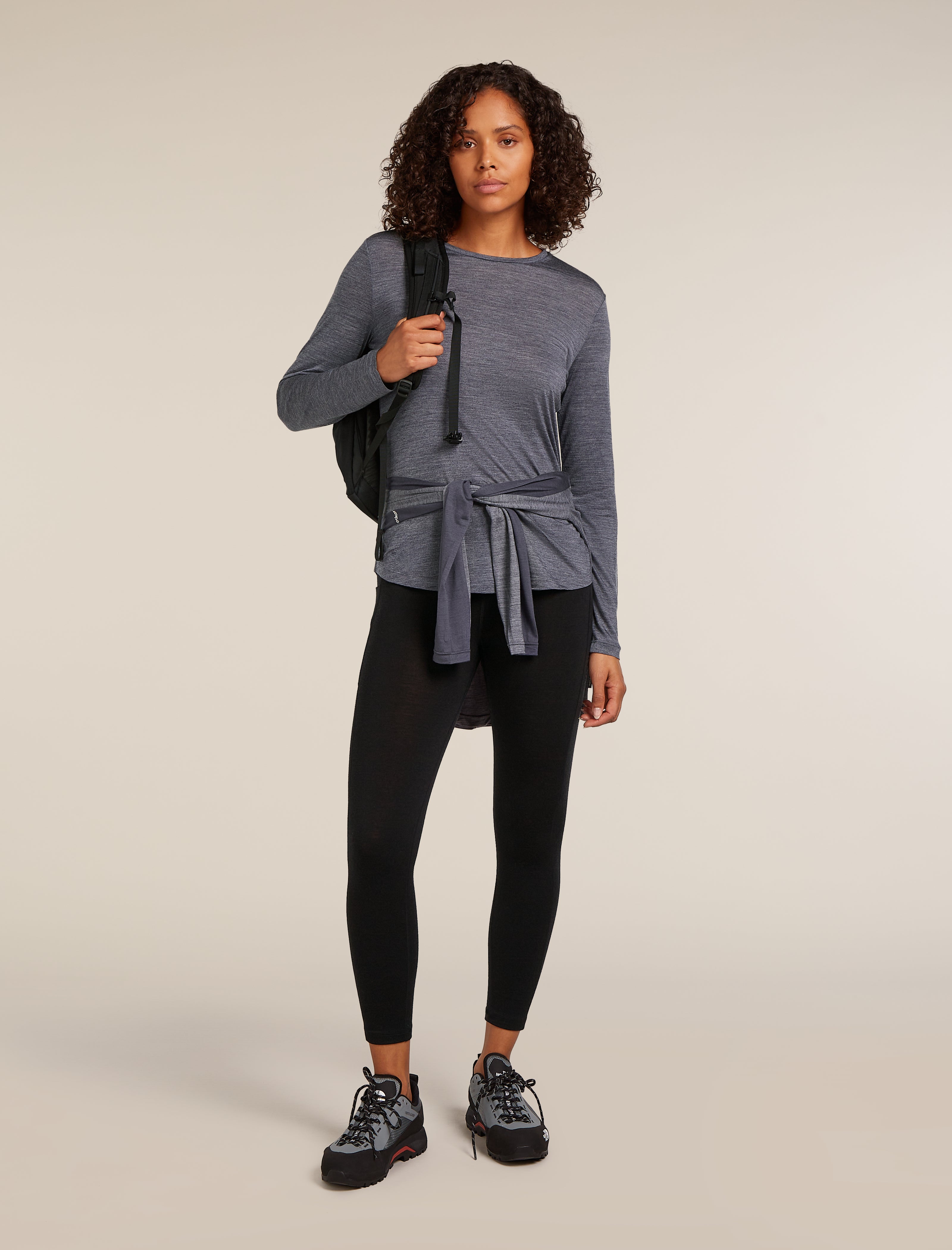 Icebreaker Womens 125 Cool-Lite Sphere III Long Sleeve Tee