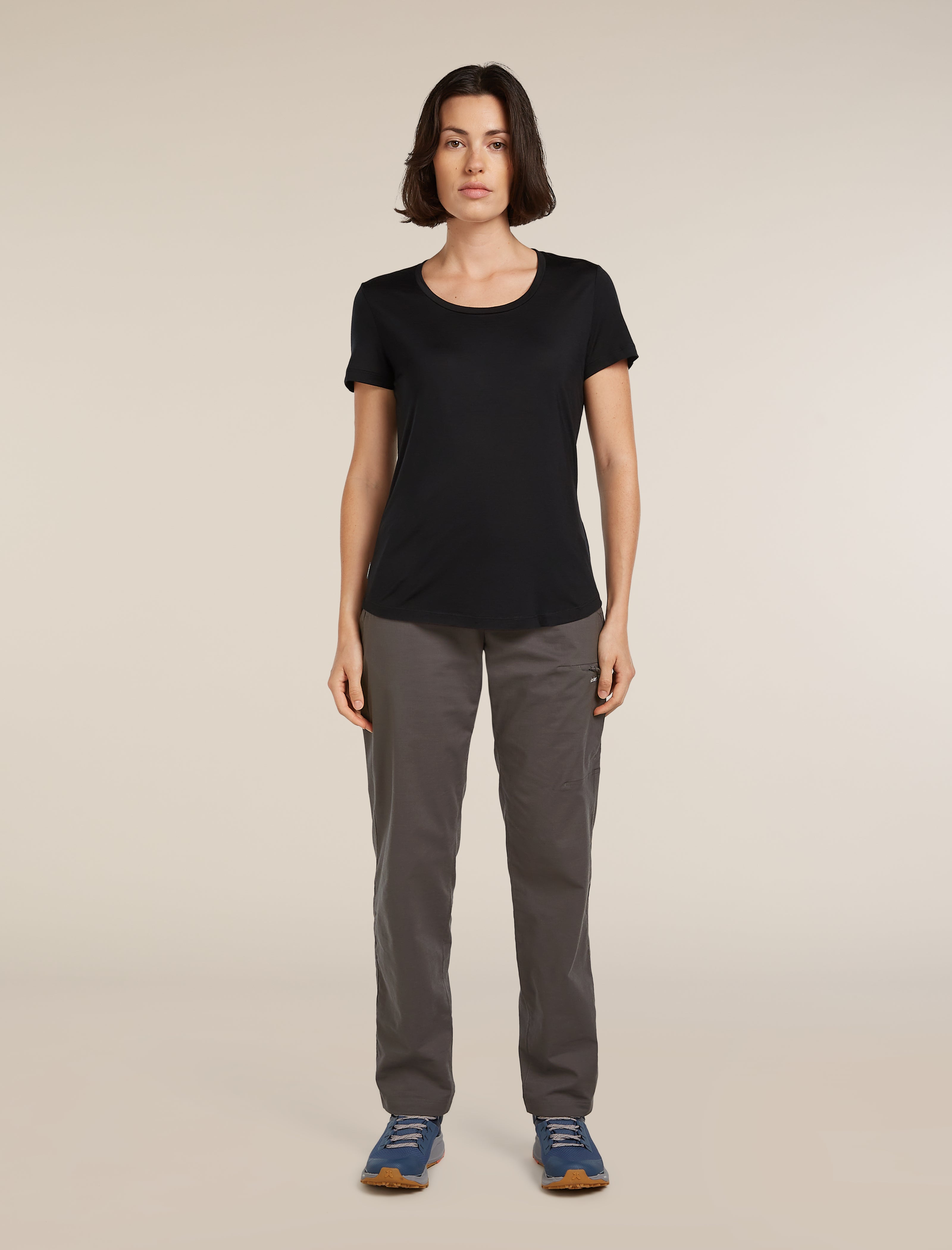 Icebreaker Womens 125 Cool-Lite Sphere III Short Sleeve Scoop Tee