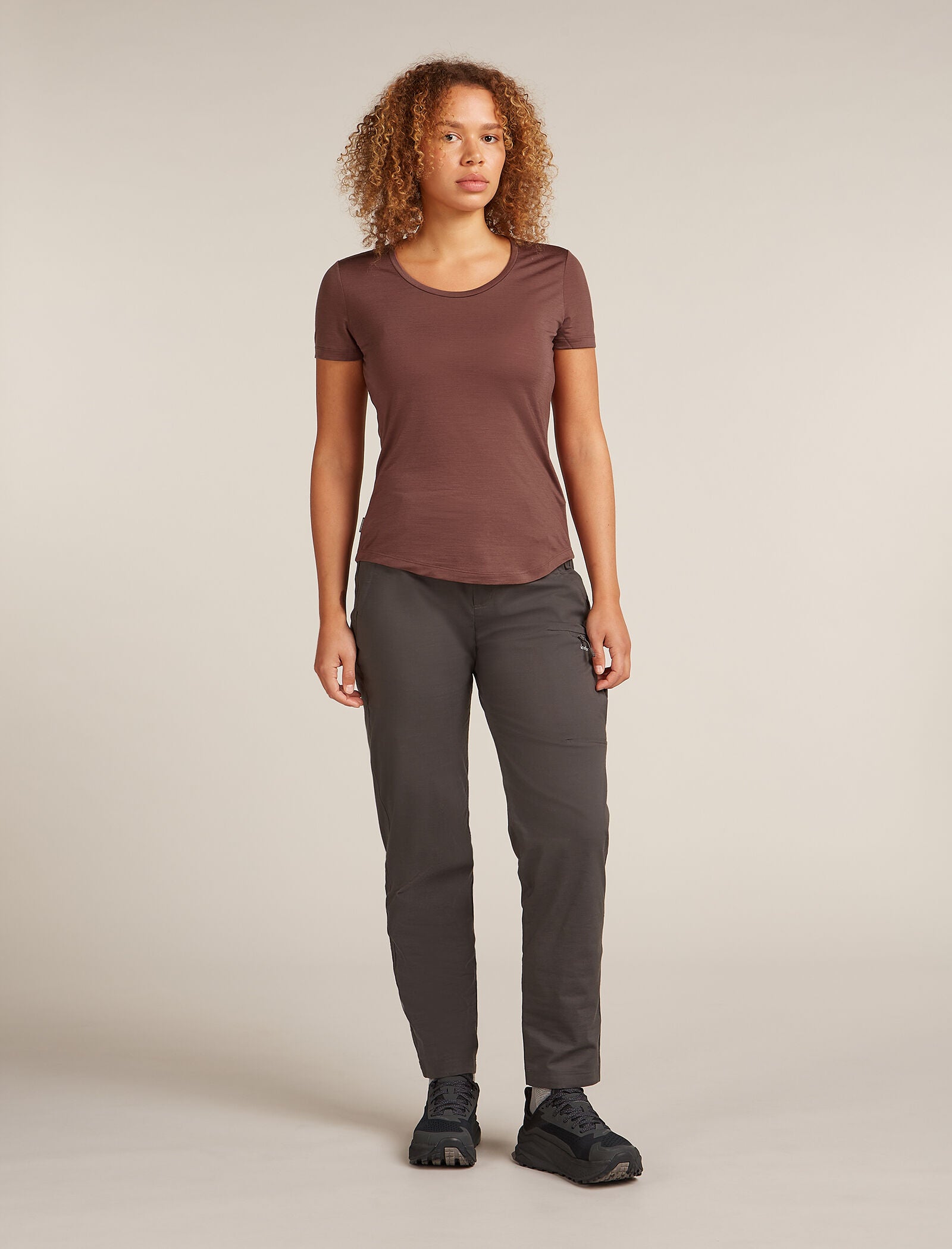 Icebreaker Womens 125 Cool-Lite Sphere III Short Sleeve Scoop Tee