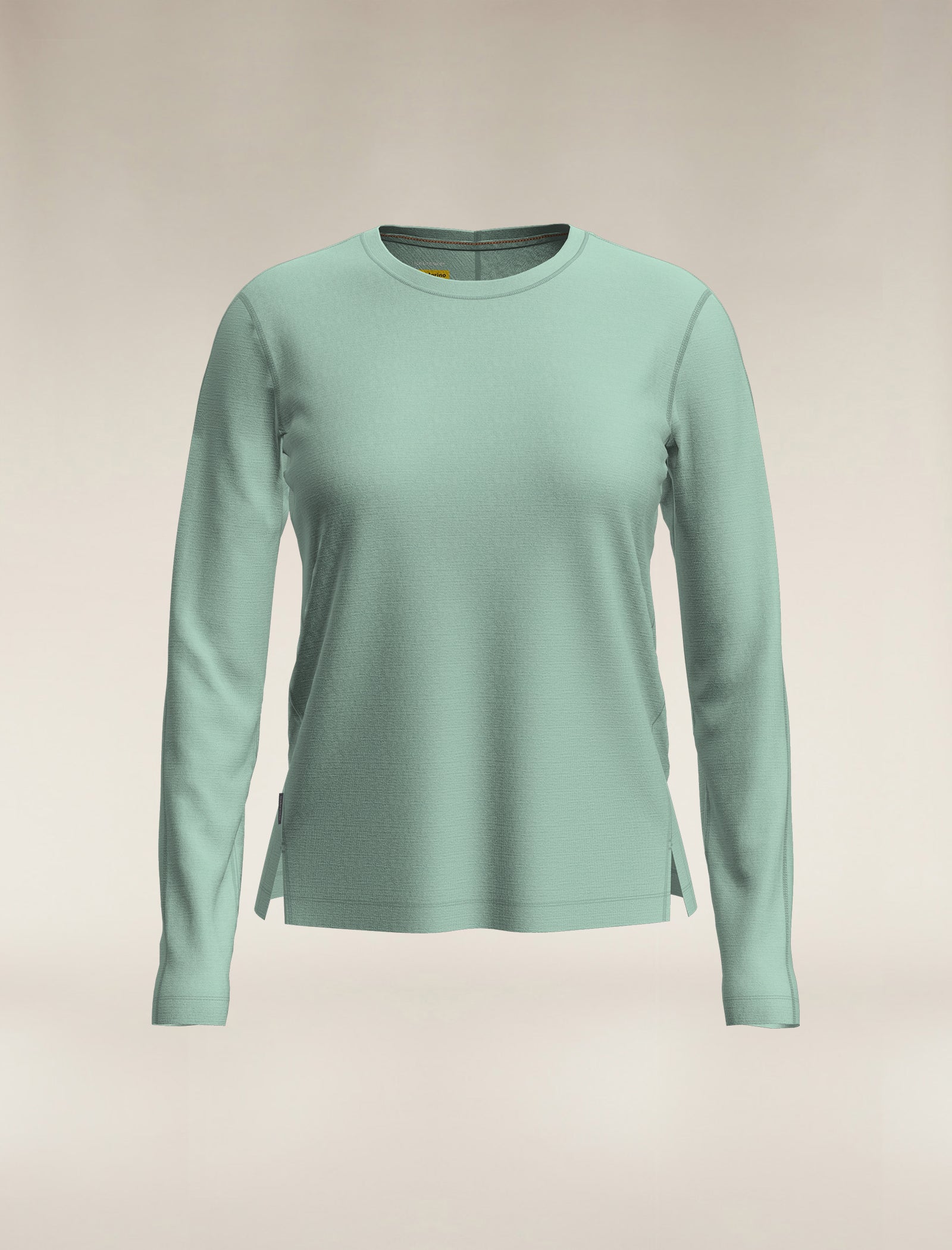 Icebreaker Womens 150 MerinoFine Ace LS Tee UPF Mint