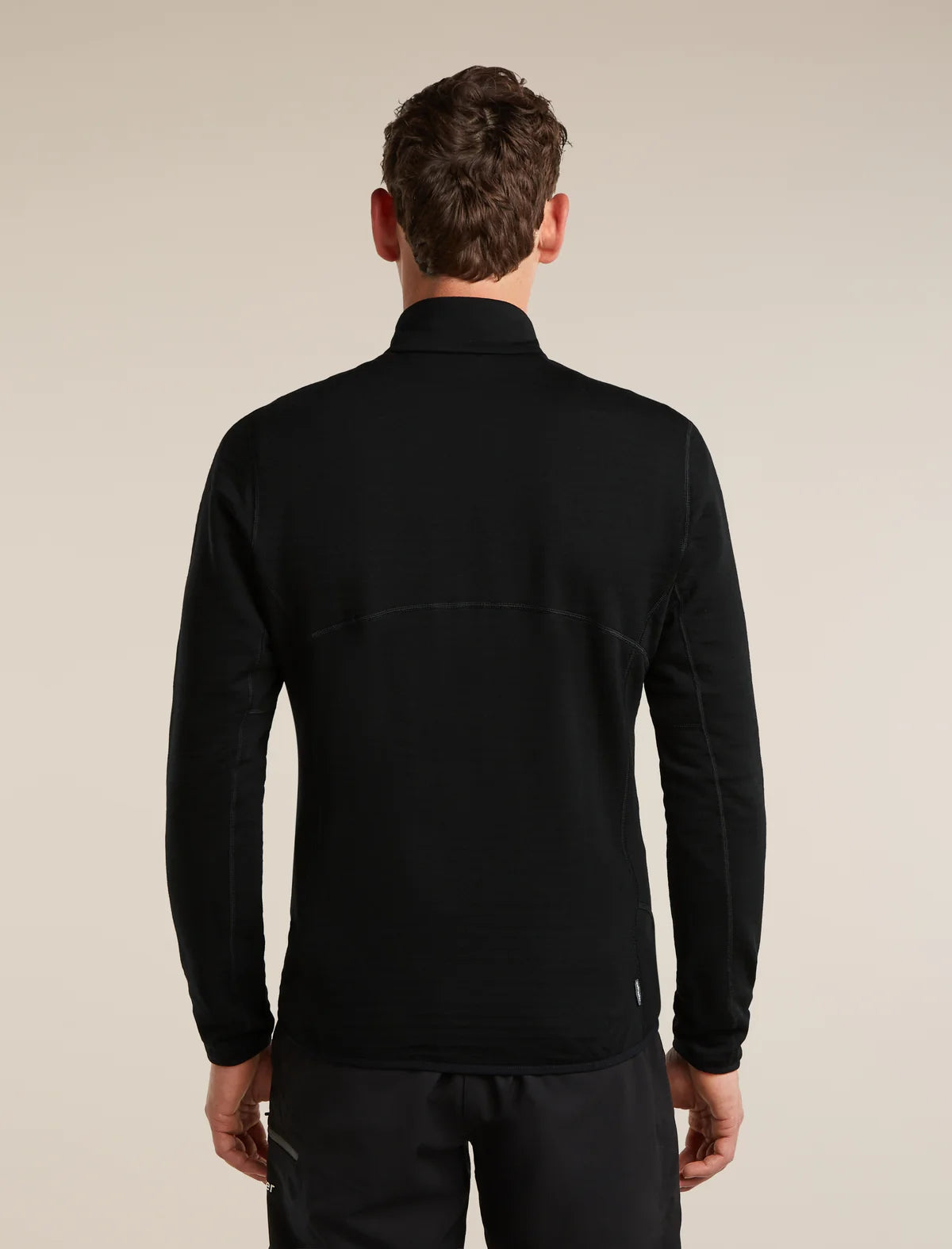 Icebreaker Mens Merino 200 Realfleece Descender LS Zip