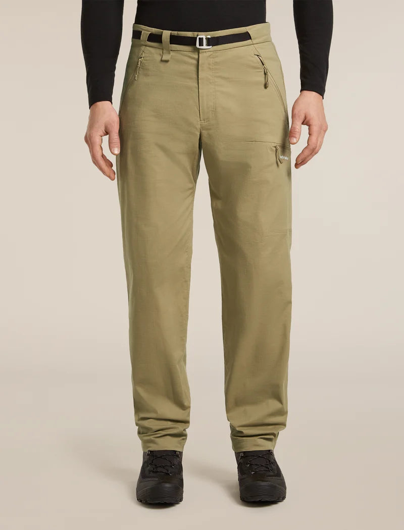 Icebreaker Mens Merino Blend Elevation Stretch Pants Cumin