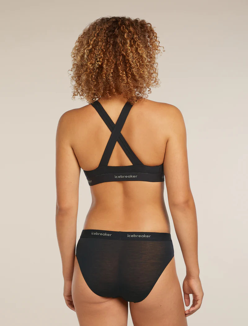 Icebreaker Womens Merino Blend 125 Cool-Lite Sprite Racerback Bra