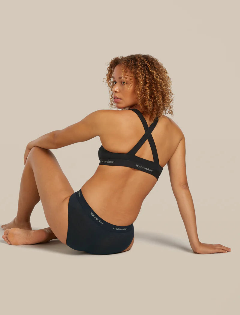 Icebreaker Womens Merino Blend 125 Cool-Lite Sprite Racerback Bra