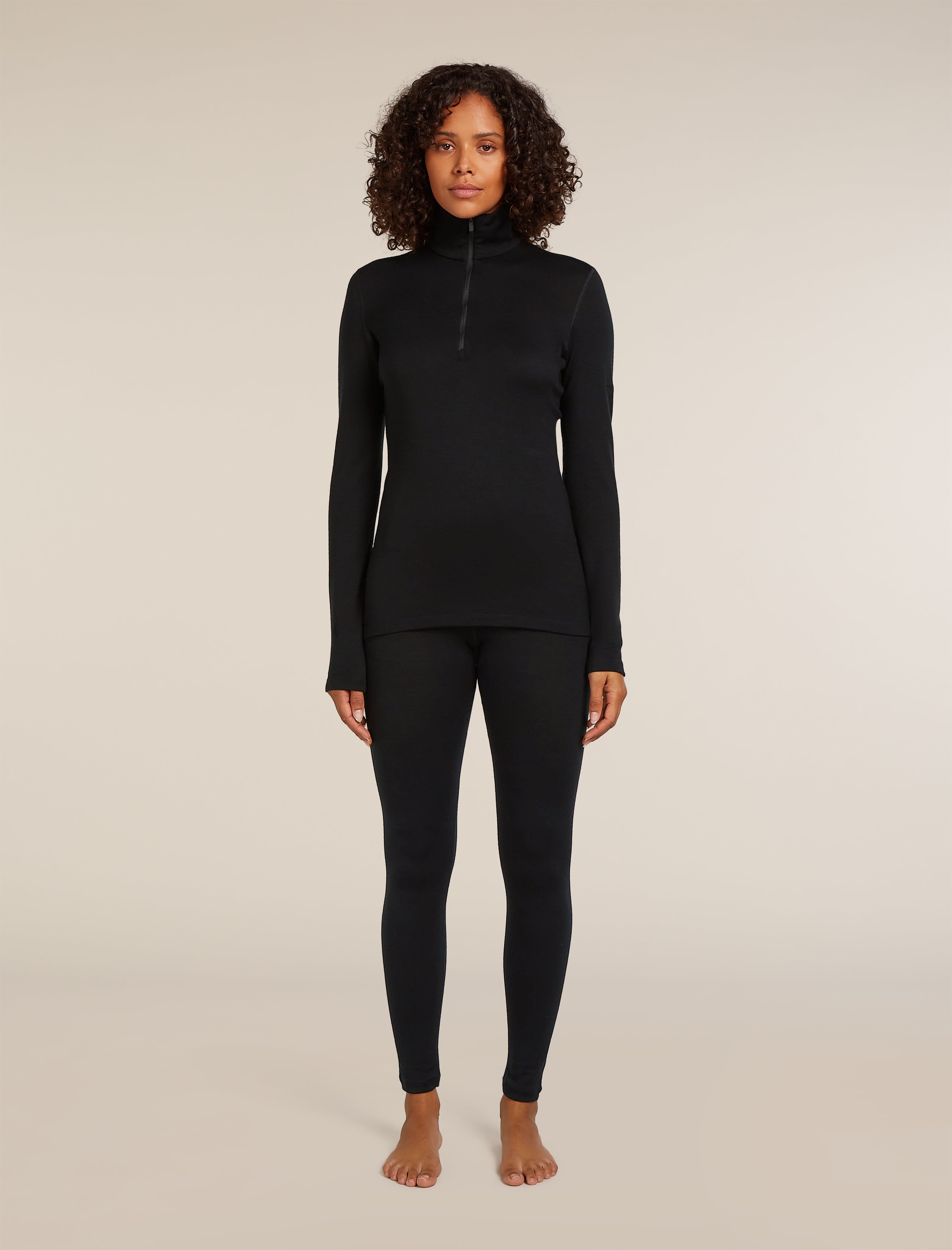 Icebreaker Womens Merino 260 Tech High Rise Leggings