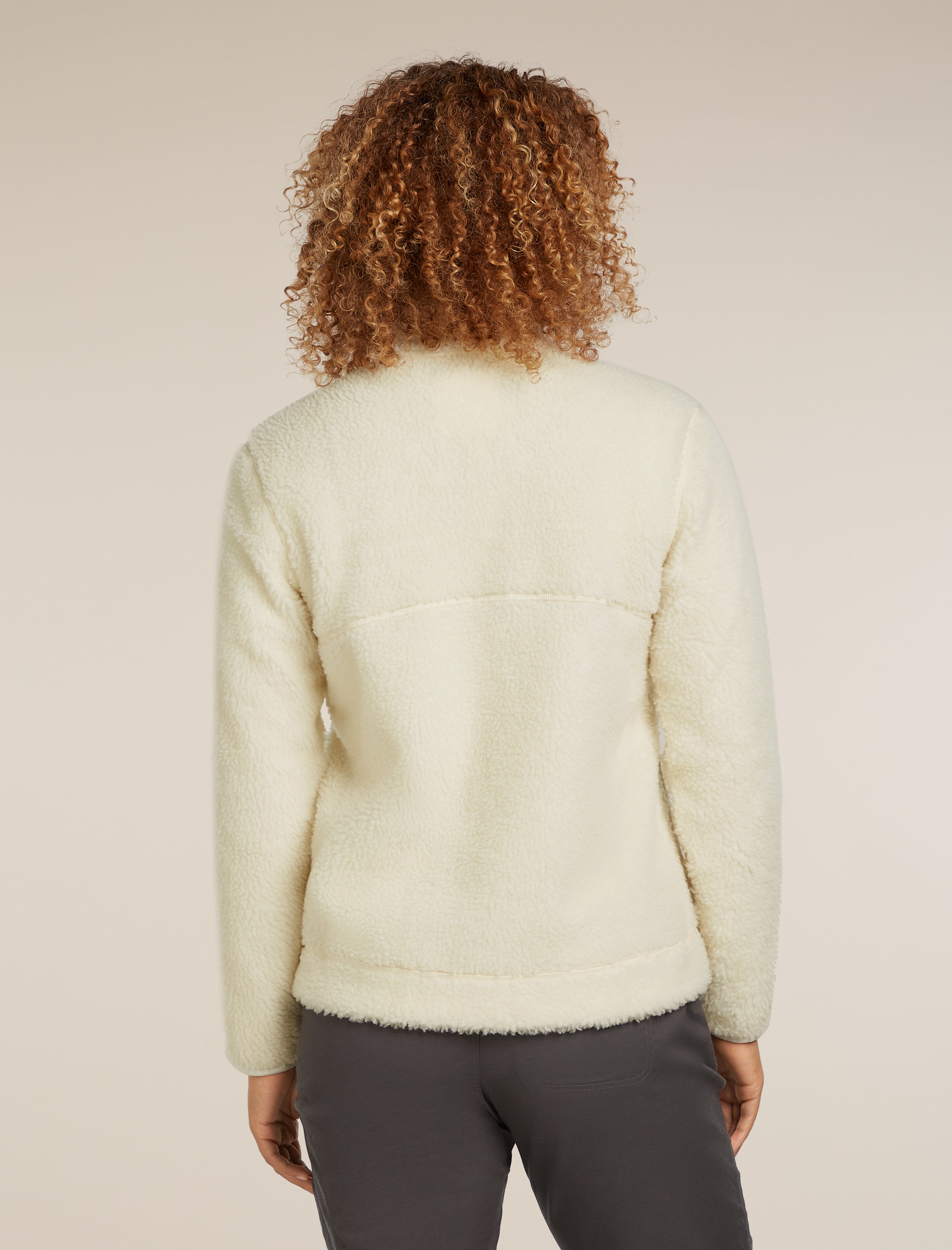 Icebreaker Womens Merino Blend 960 RealFleece High Pile Long Sleeve Zip