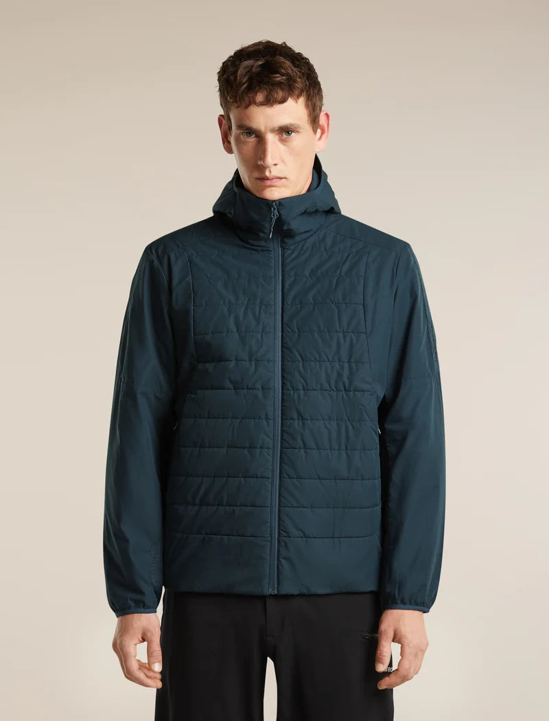 Icebreaker Mens 1360 MerinoLoft™ Jacket Abyss