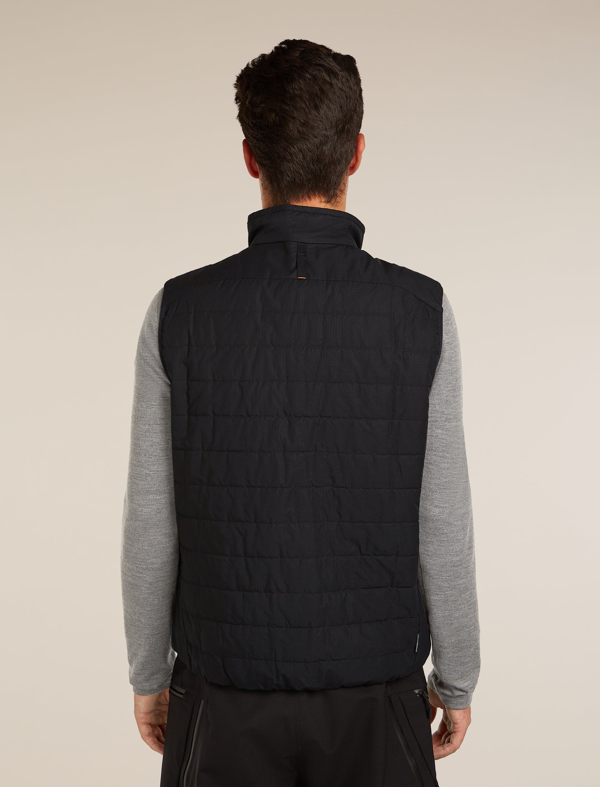 Icebreaker Mens 1360 MerinoLoft Vest 2XL Black
