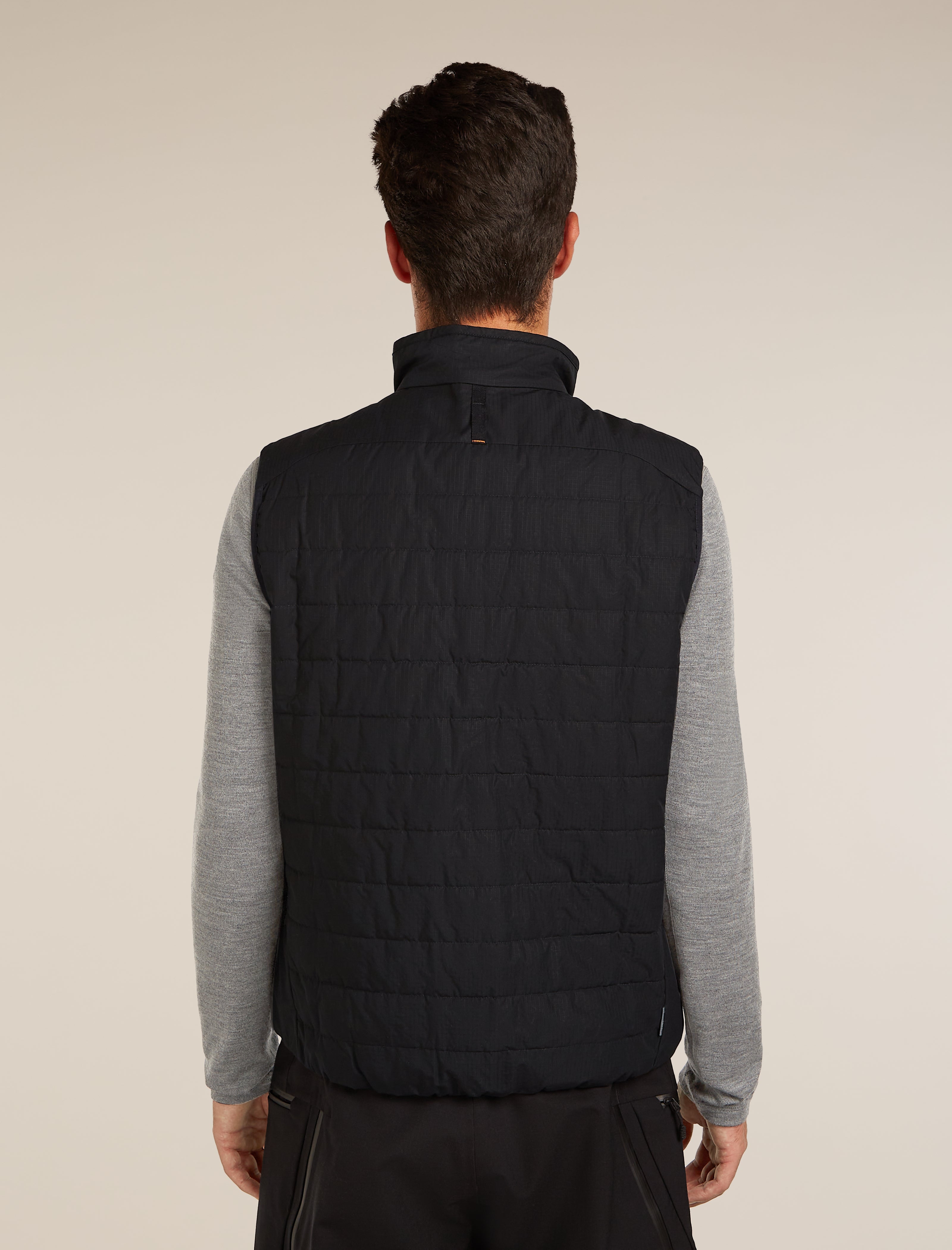 Icebreaker Mens 1360 MerinoLoft Vest 2XL Black