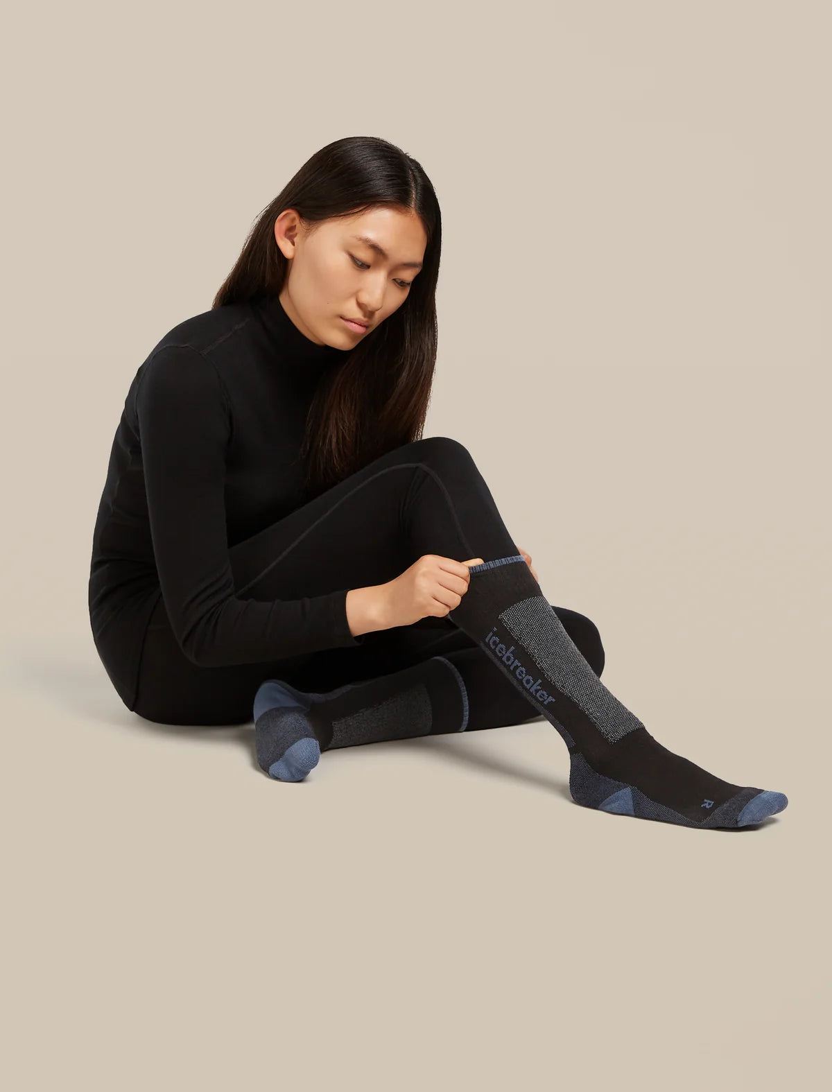 Icebreaker Womens Merino Blend Ski+ Light OTC
