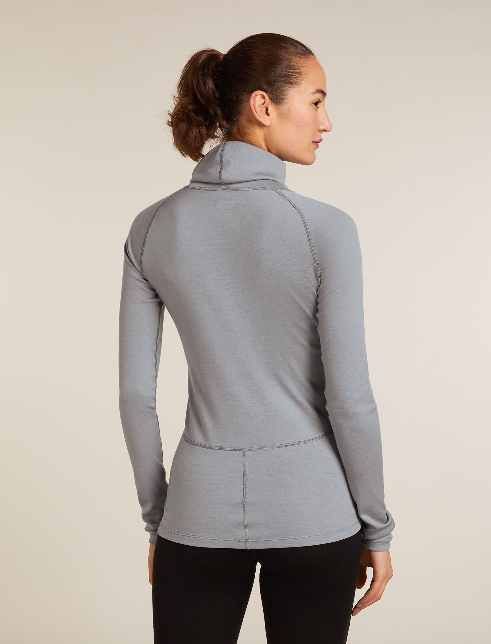 Icebreaker Womens 300 MerinoFine Polar LS Roll Neck
