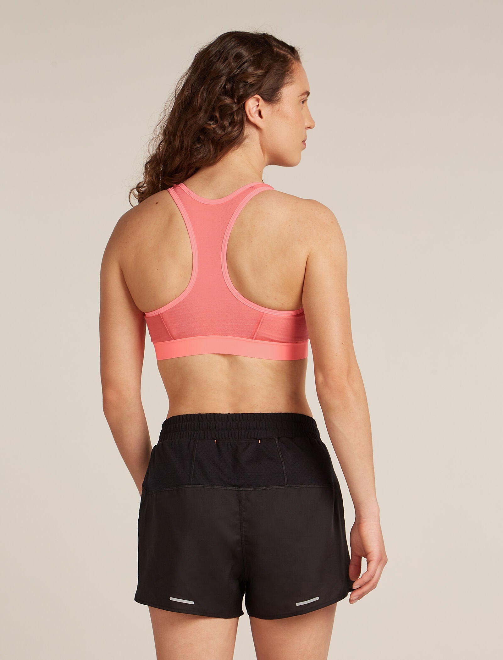 Icebreaker Womens Merino Blend 125 ZoneKnit Racerback Bra