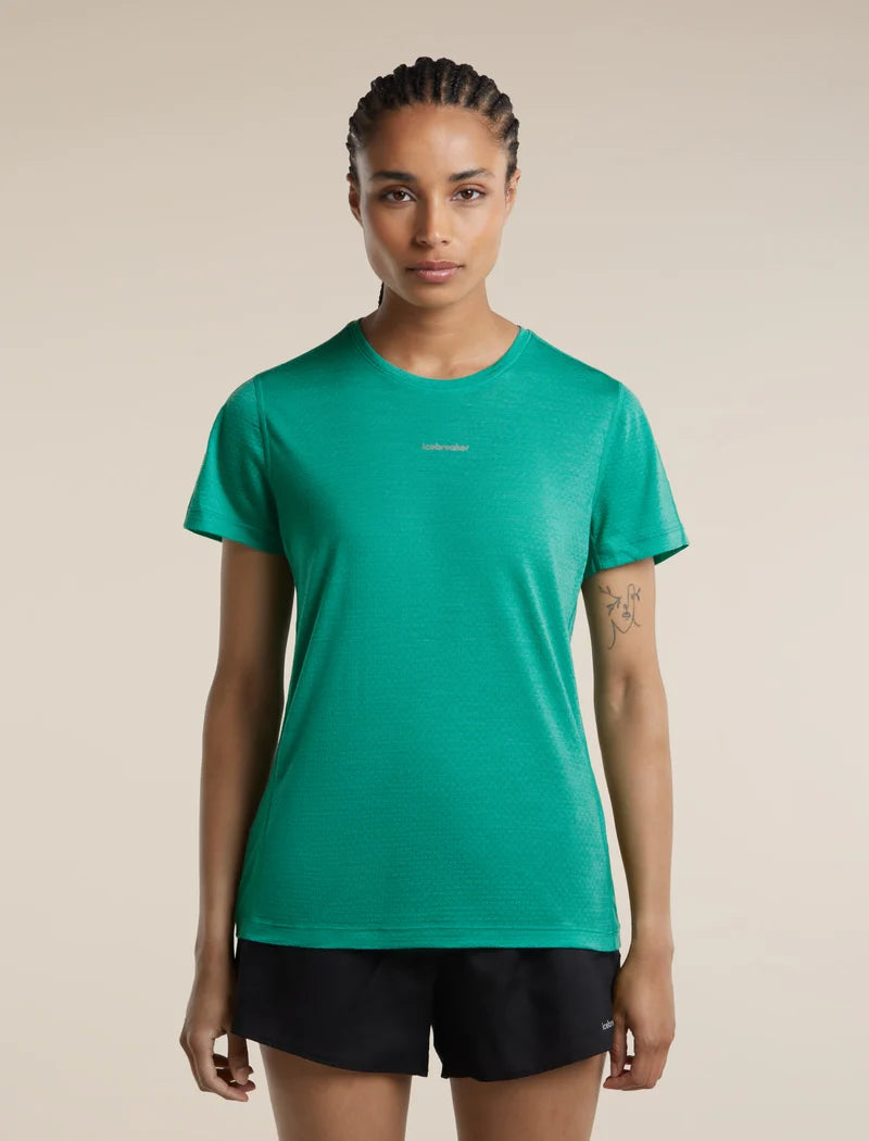 Icebreaker Womens Merino Blend 125 Cool-Lite Speed SS Tee Fresh