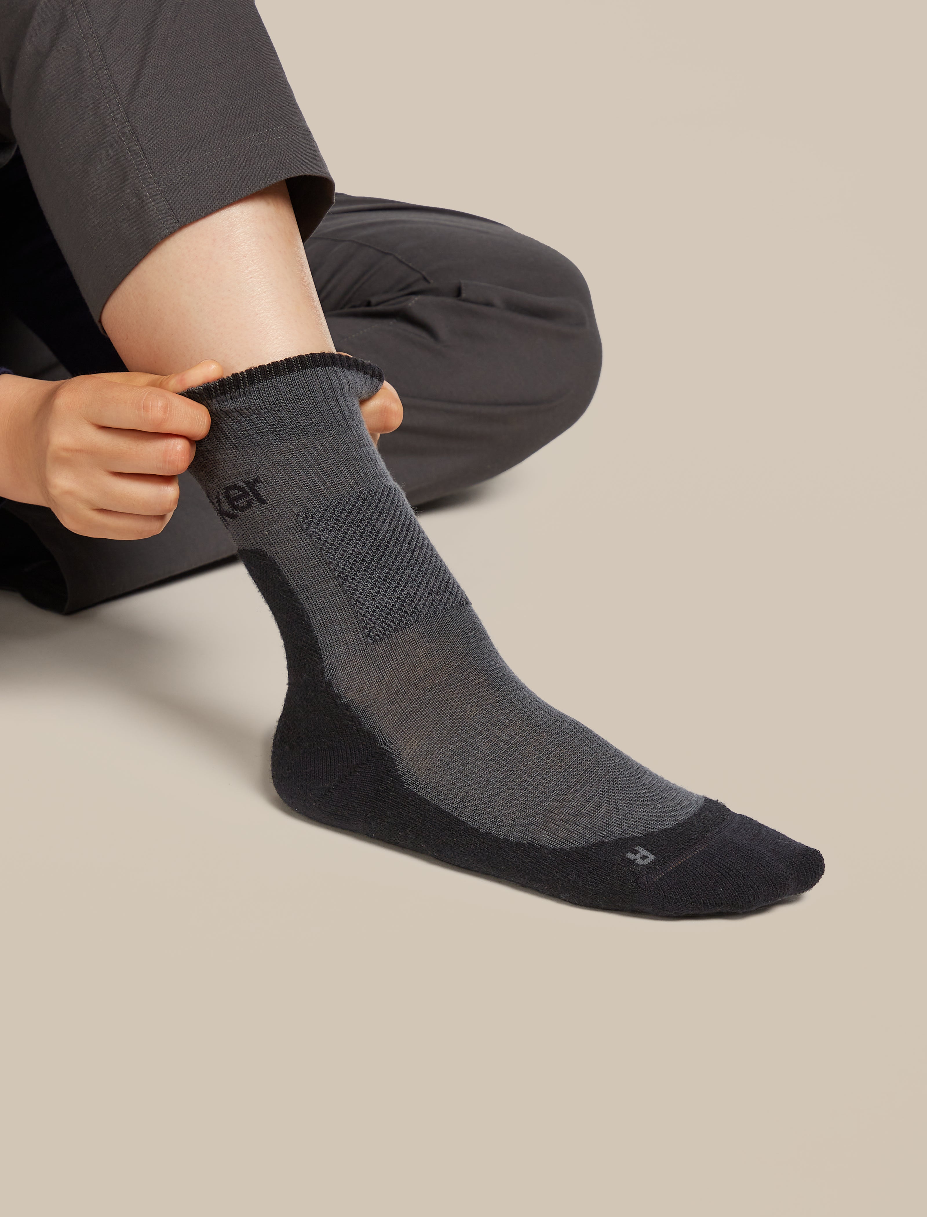 Icebreaker Womens Merino Hike+ Medium Crew Socks