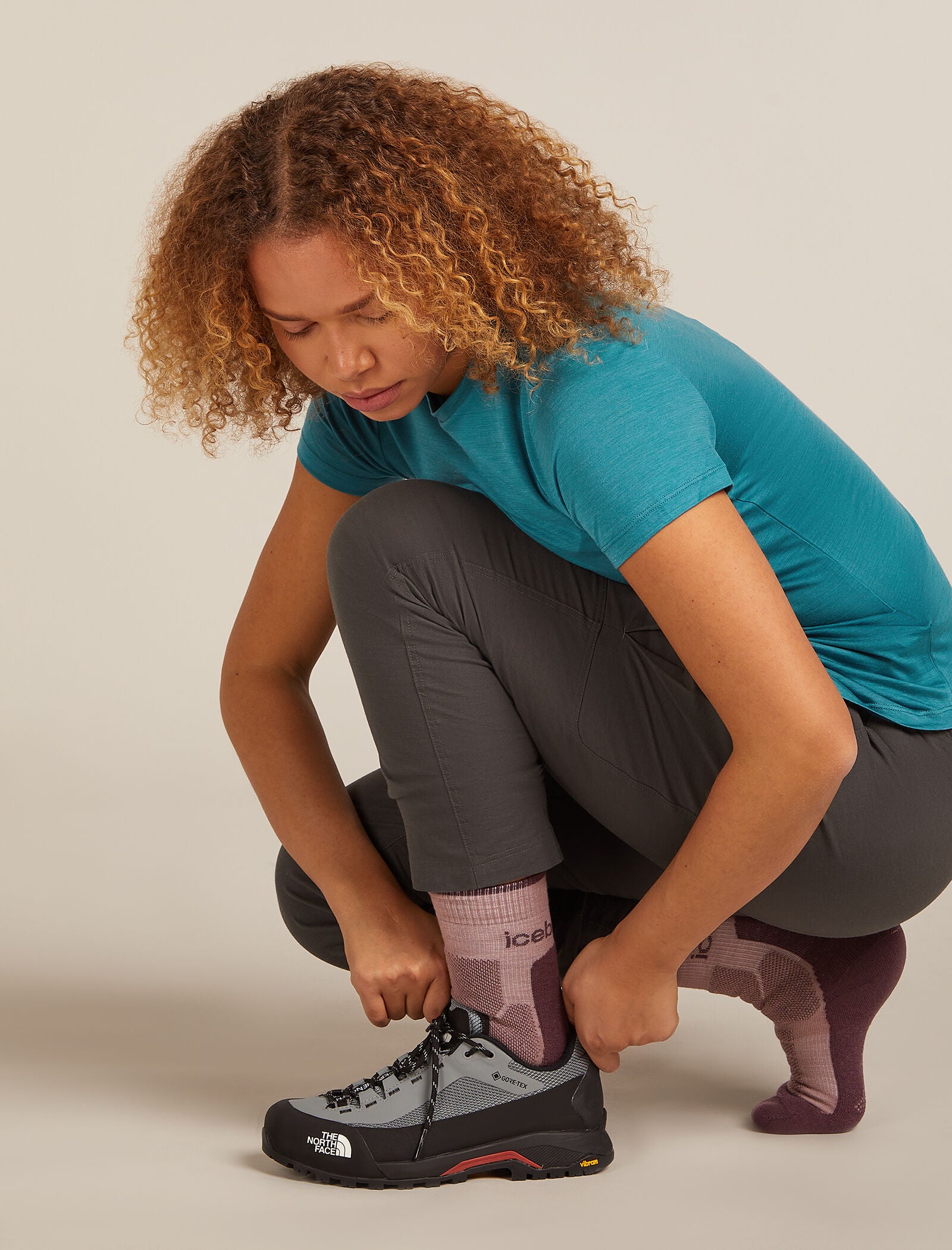 Icebreaker Womens Merino Hike+ Heavy Crew Socks