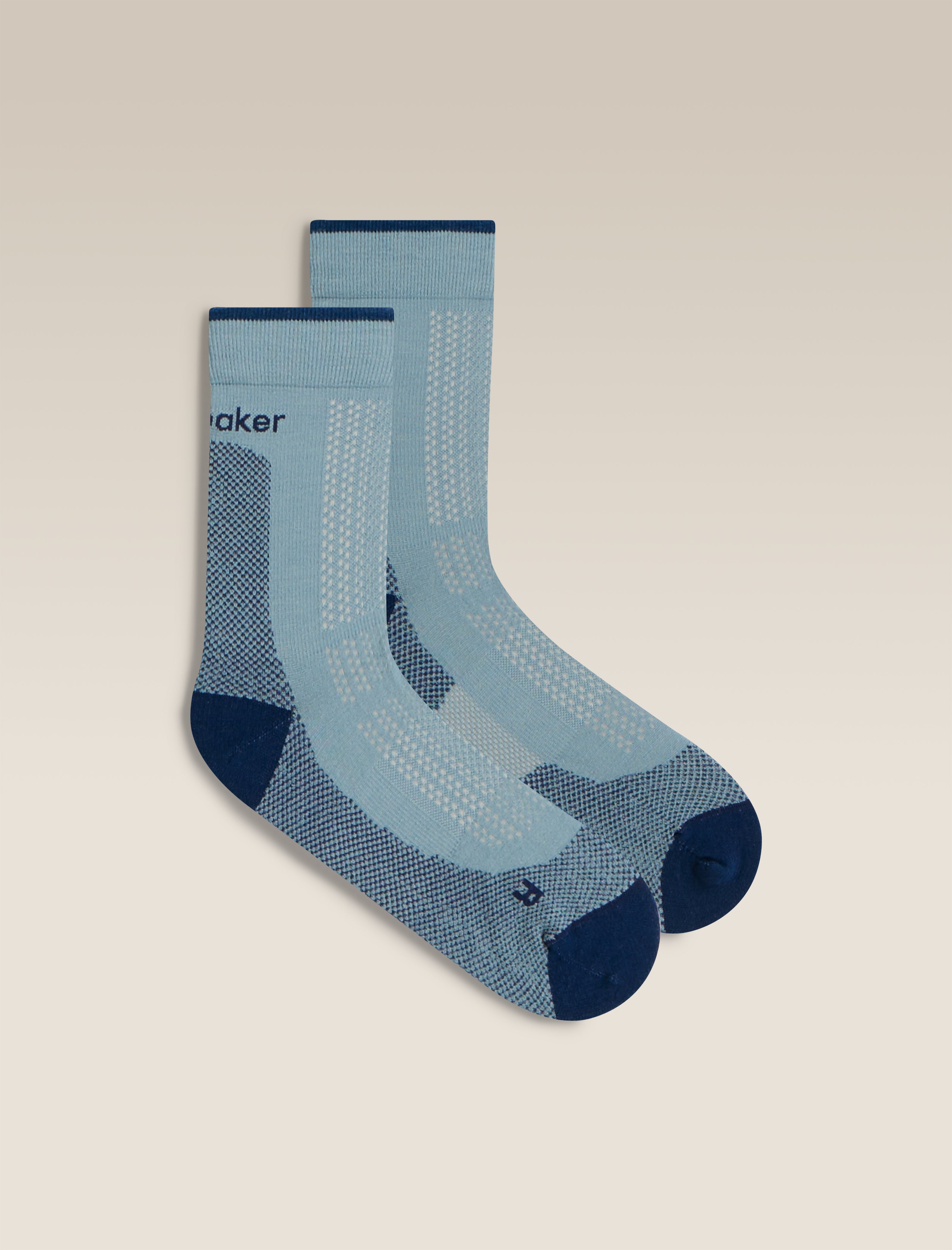 Icebreaker Mens Merino Hike+ Ultralight Quarter