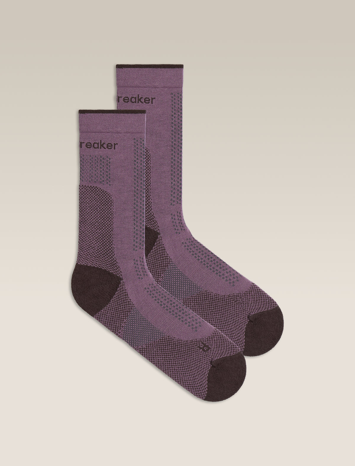 Icebreaker Womens Merino Hike+ Ultralight Crew Large