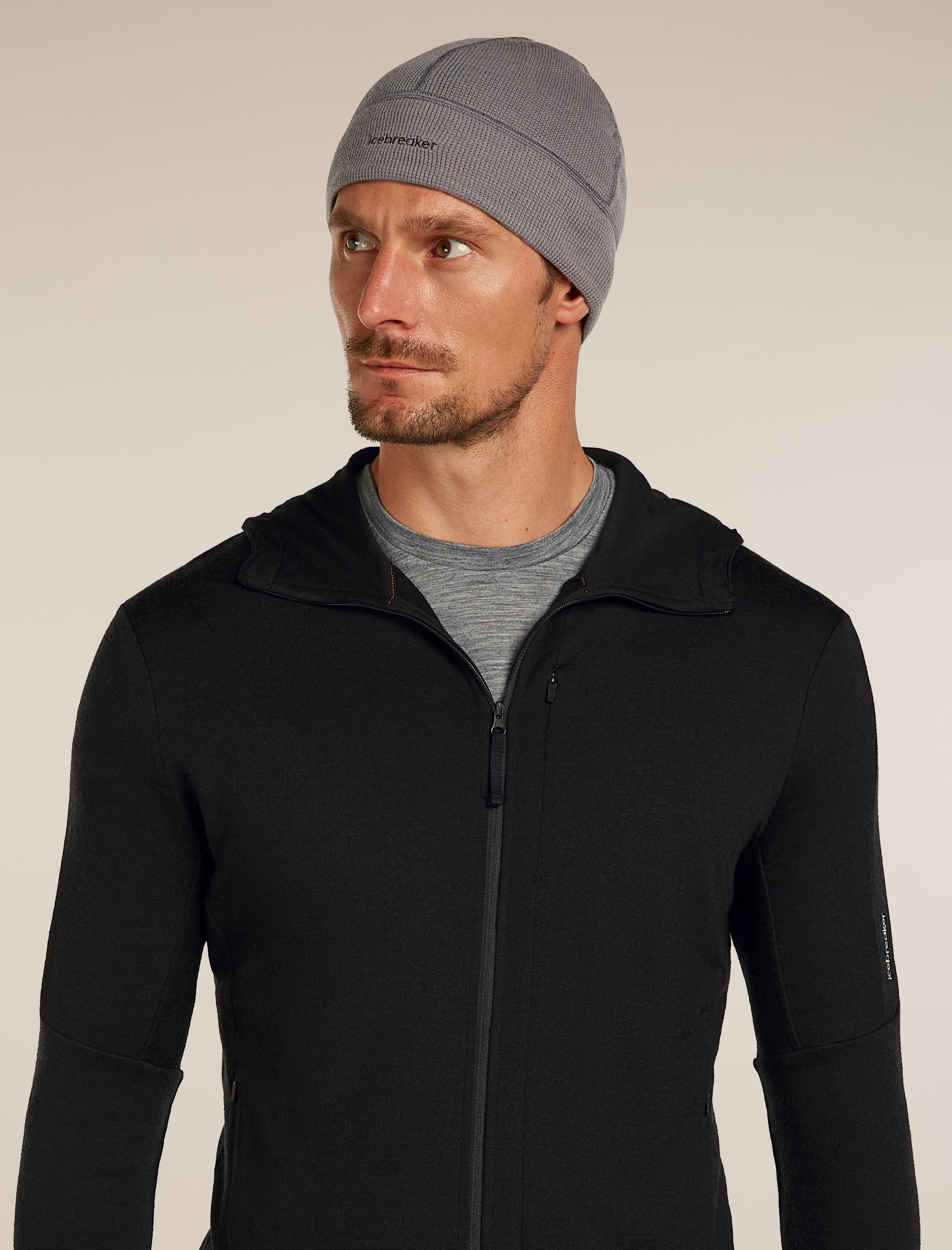 Icebreaker Unisex Merino 260 Waffle Knit Wander Reversible Beanie