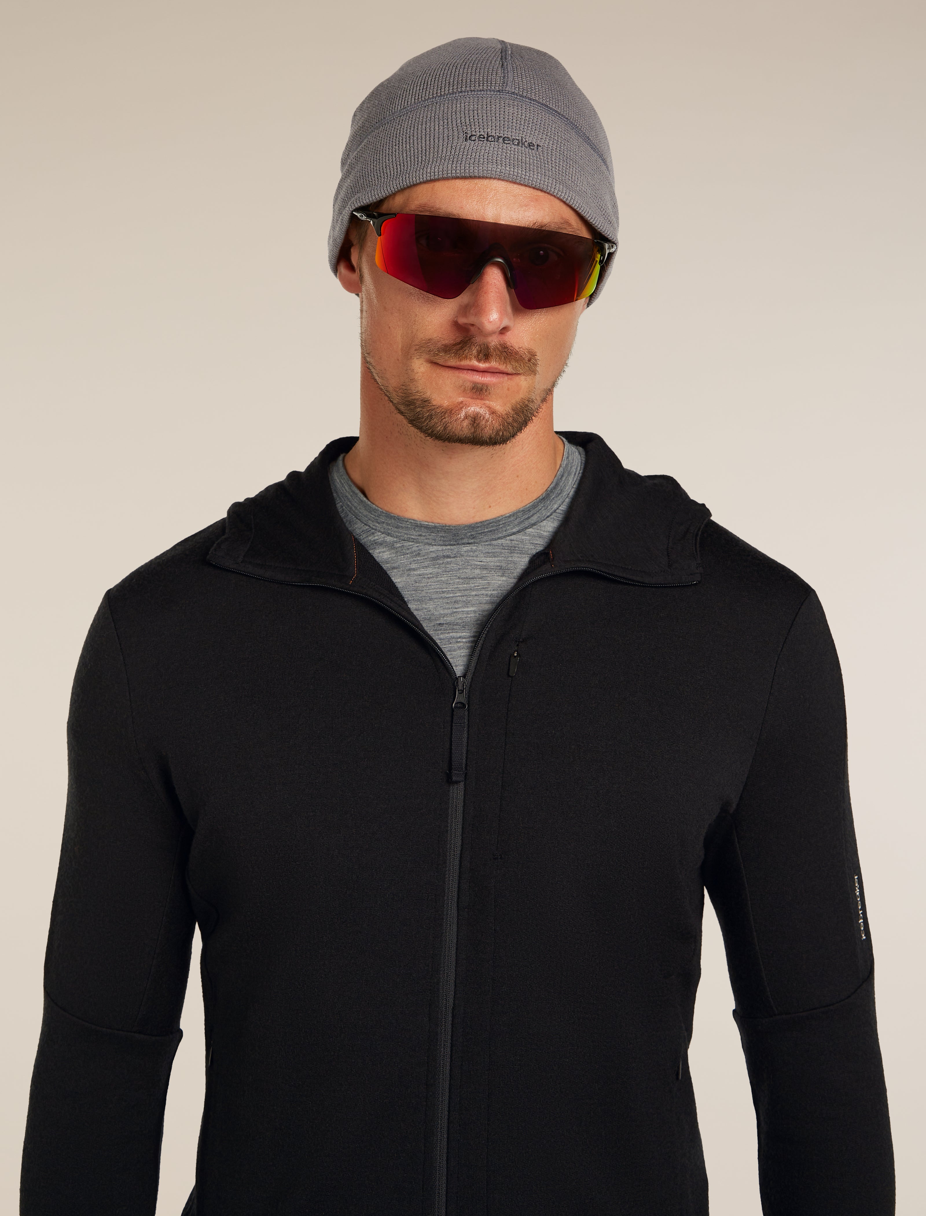 Icebreaker Unisex Merino 260 Waffle Knit Wander Reversible Beanie