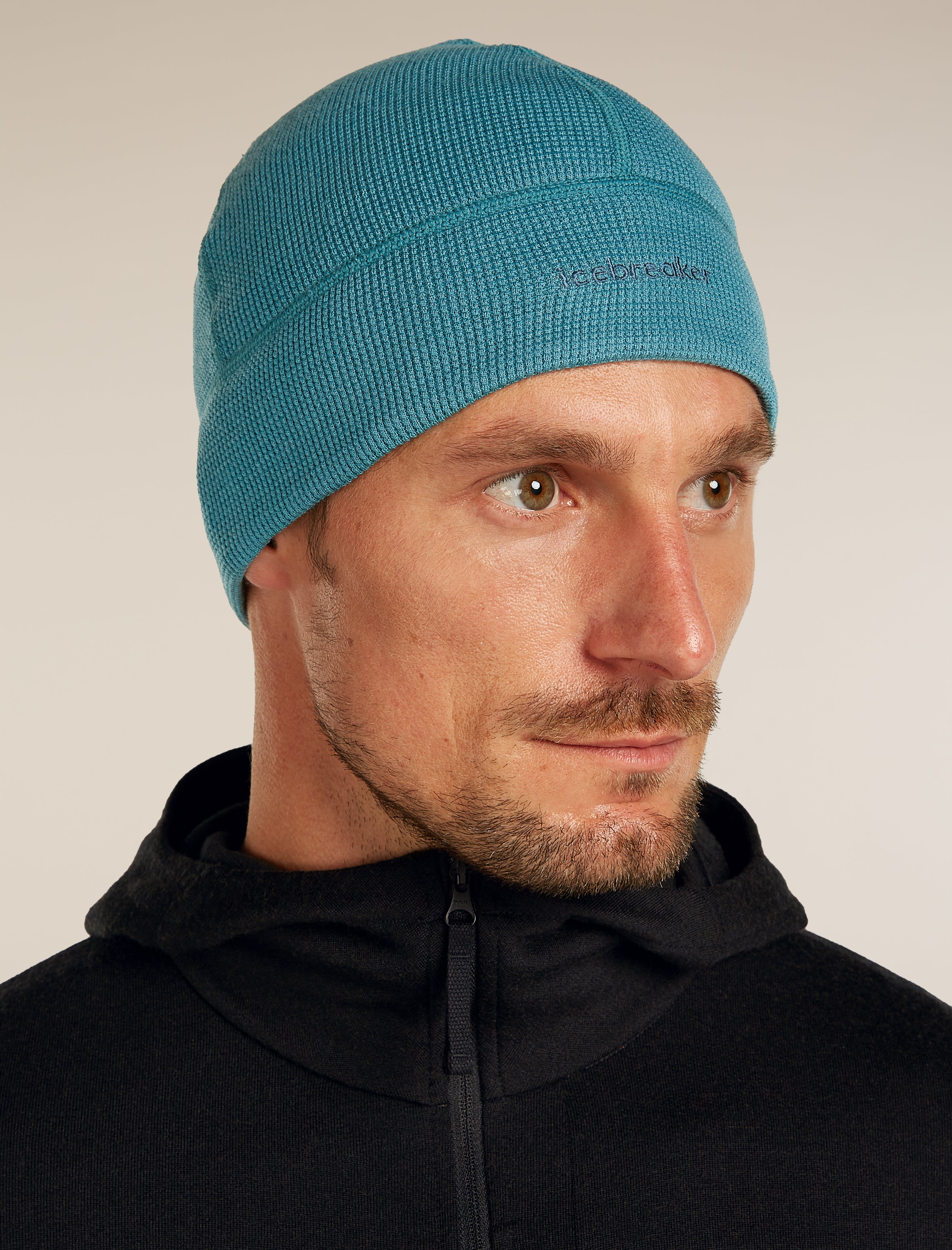 Icebreaker Unisex Merino 260 Waffle Knit Wander Reversible Beanie