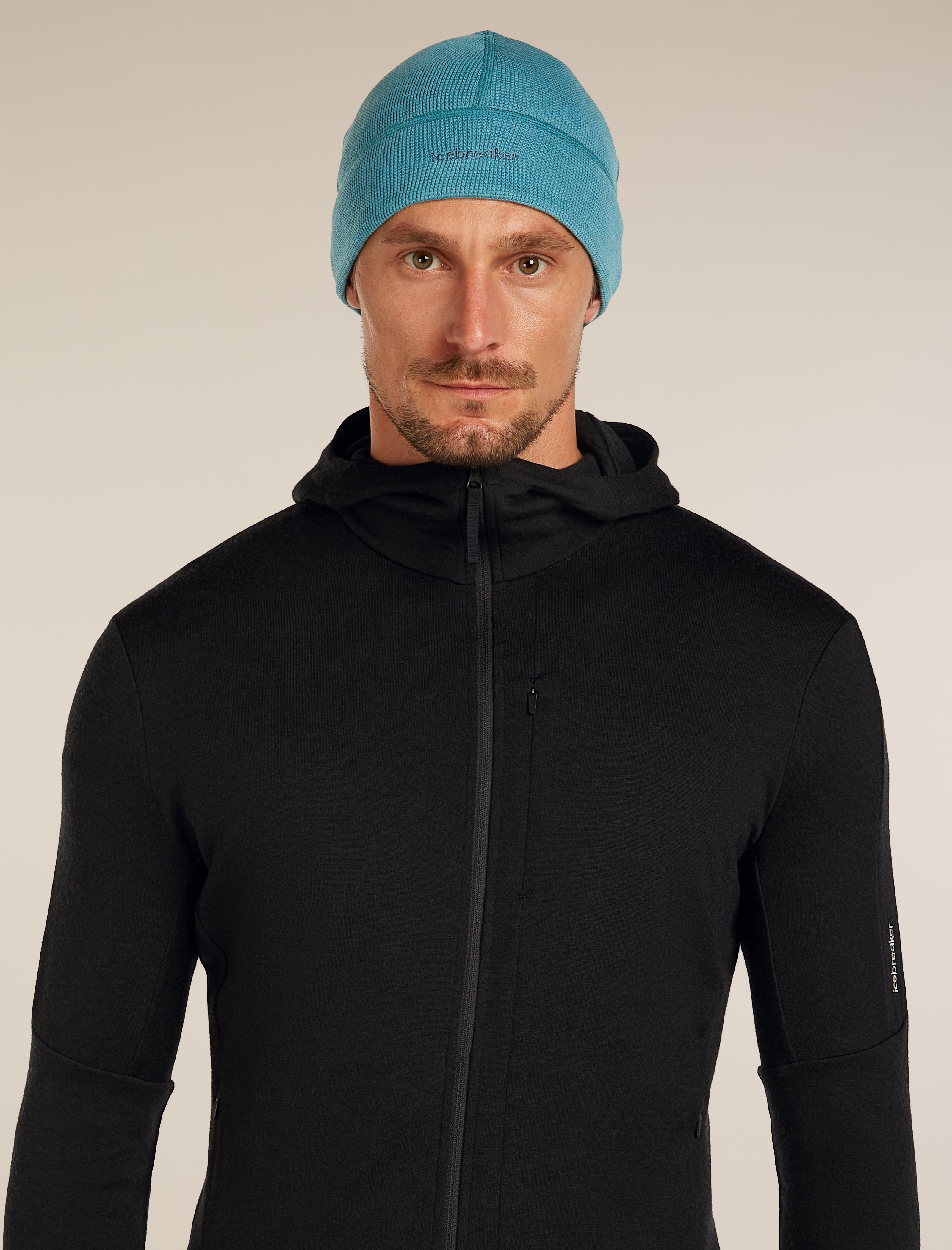 Icebreaker Unisex Merino 260 Waffle Knit Wander Reversible Beanie