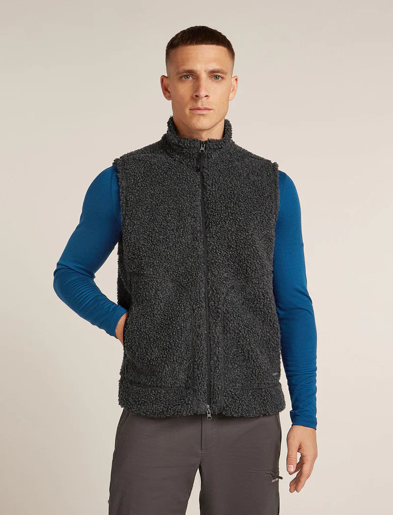 Icebreaker Mens Merino Blend 960 RealFleece High Pile Vest