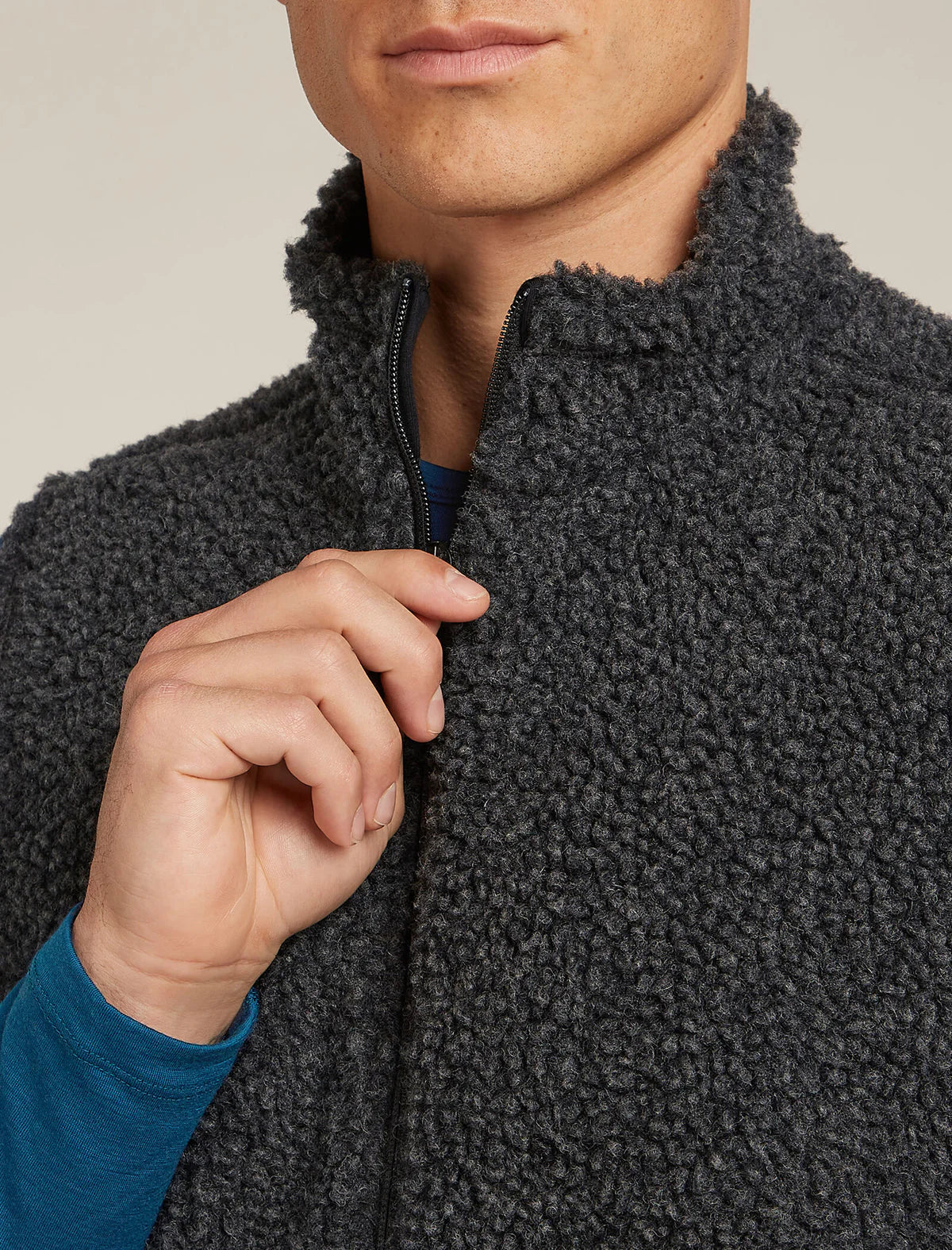 Icebreaker Mens Merino Blend 960 RealFleece High Pile Vest