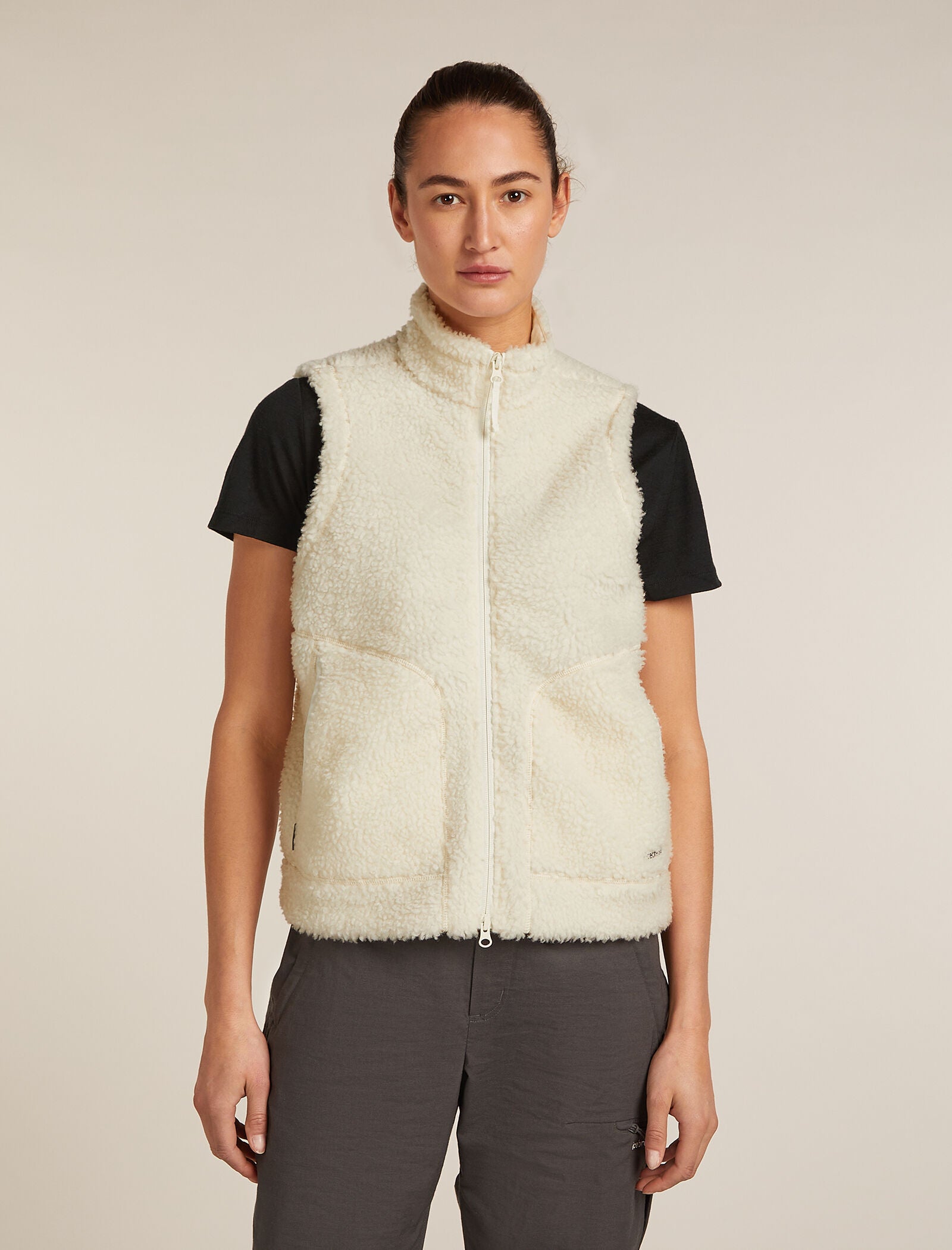 Icebreaker Womens Merino Blend 960 RealFleece High Pile Vest