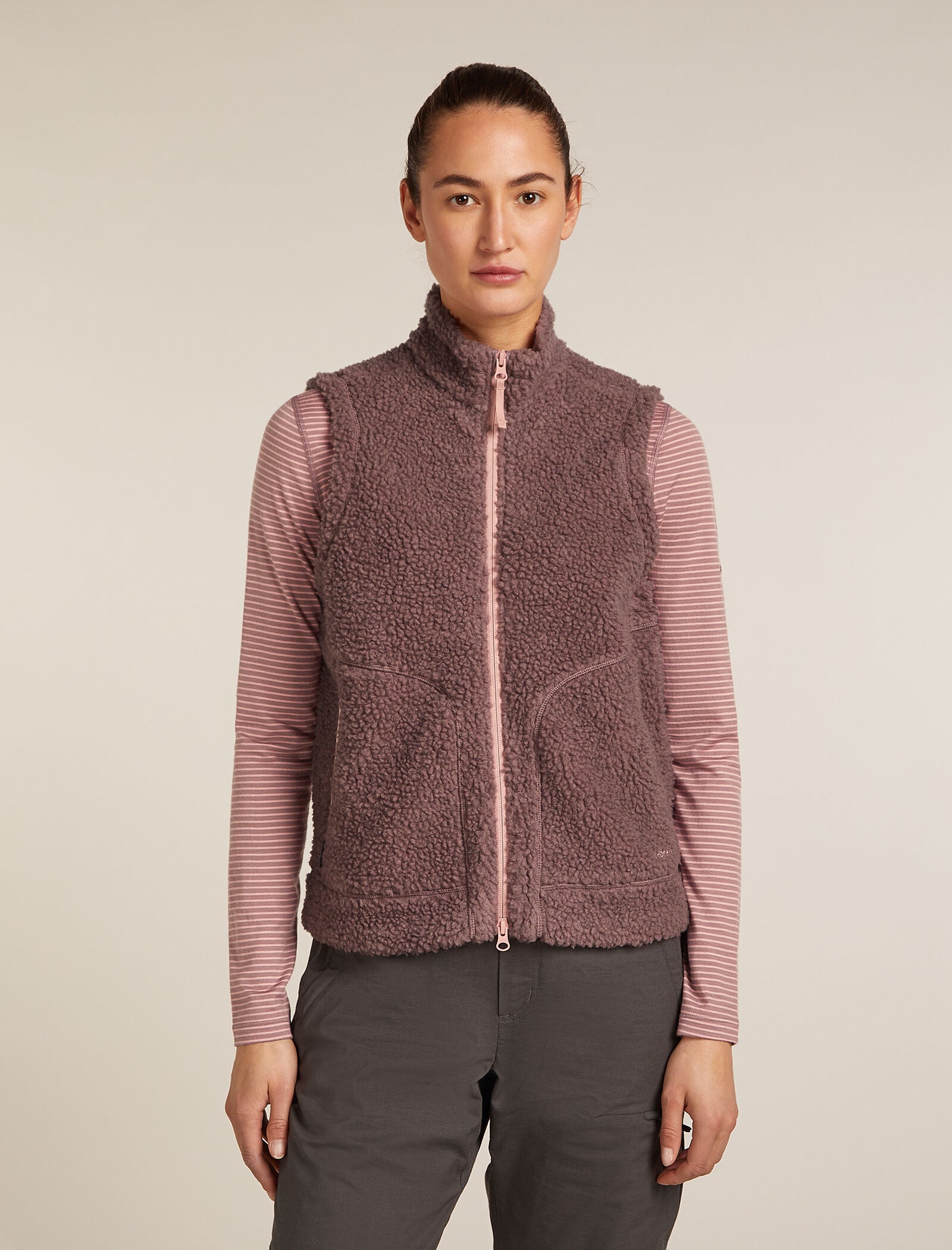 Icebreaker Womens Merino Blend 960 RealFleece High Pile Vest