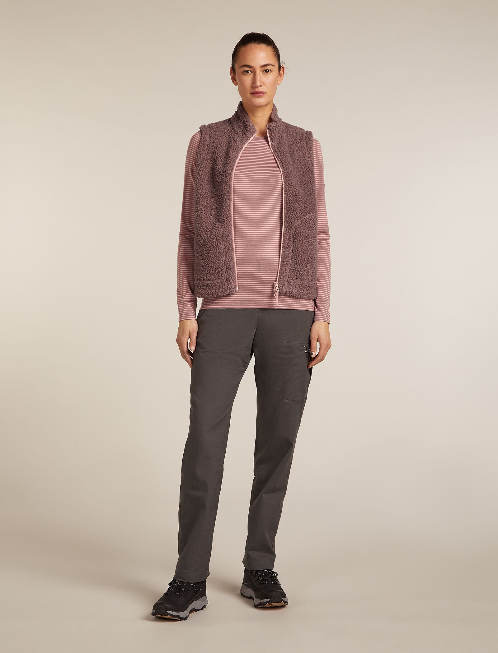 Icebreaker Womens Merino Blend 960 RealFleece High Pile Vest