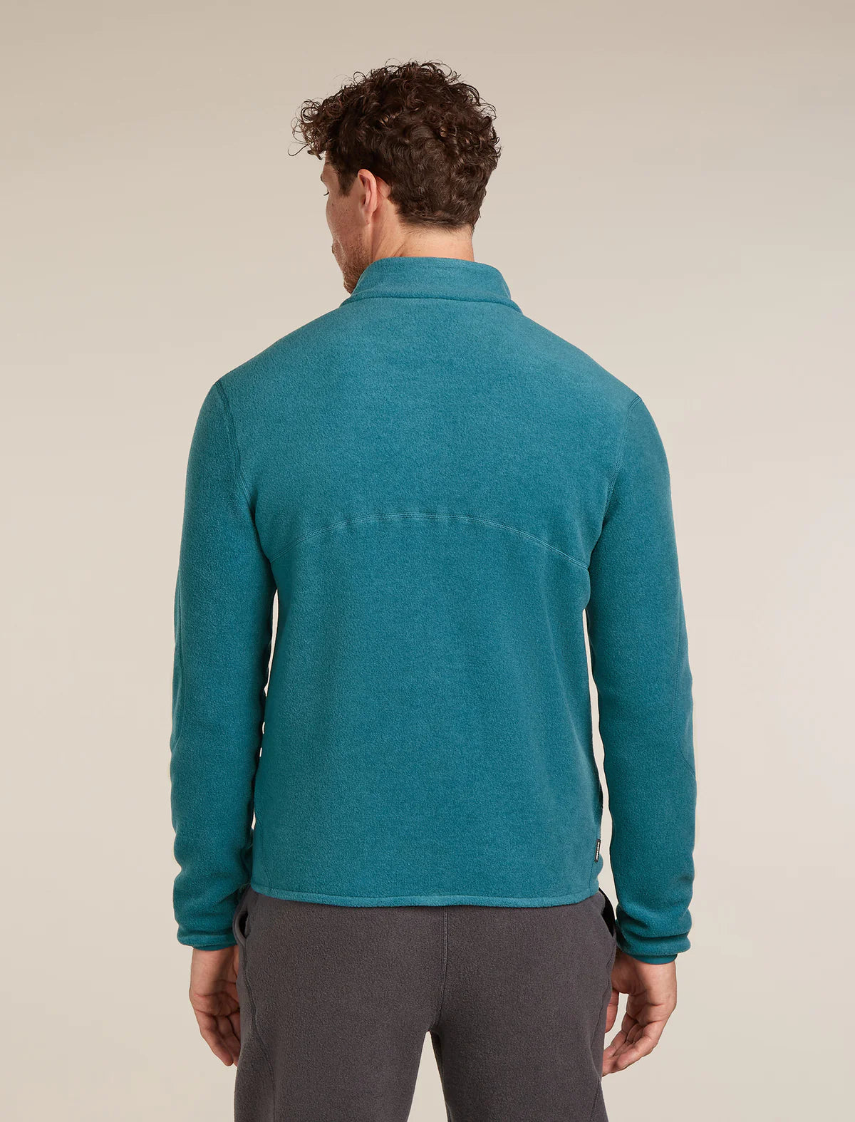 Icebreaker Mens Merino Blend 800 RealFleece Classic Pile LS Zip