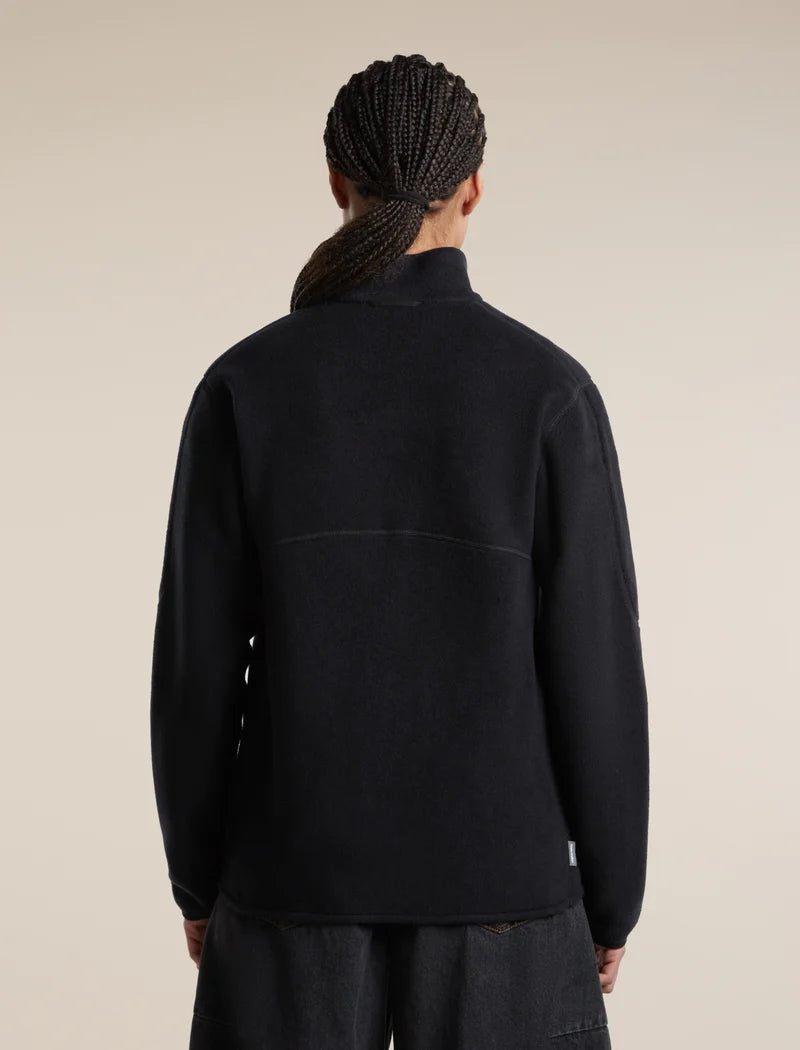 Icebreaker Womens Merino Blend 800 RealFleece Classic Pile LS Zip