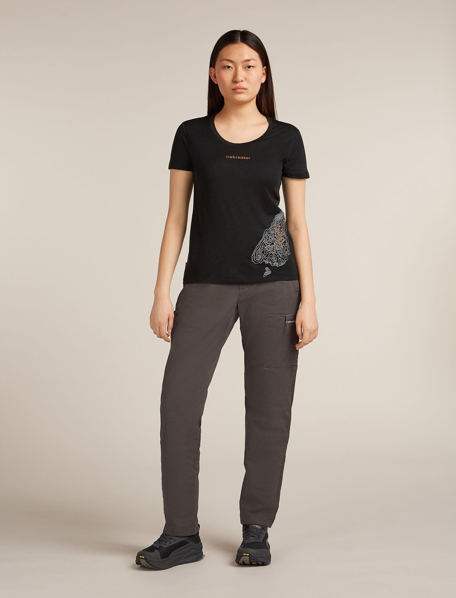 Icebreaker Womens Merino 150 Tech Lite SS Scoop Tee 30th Anniversary