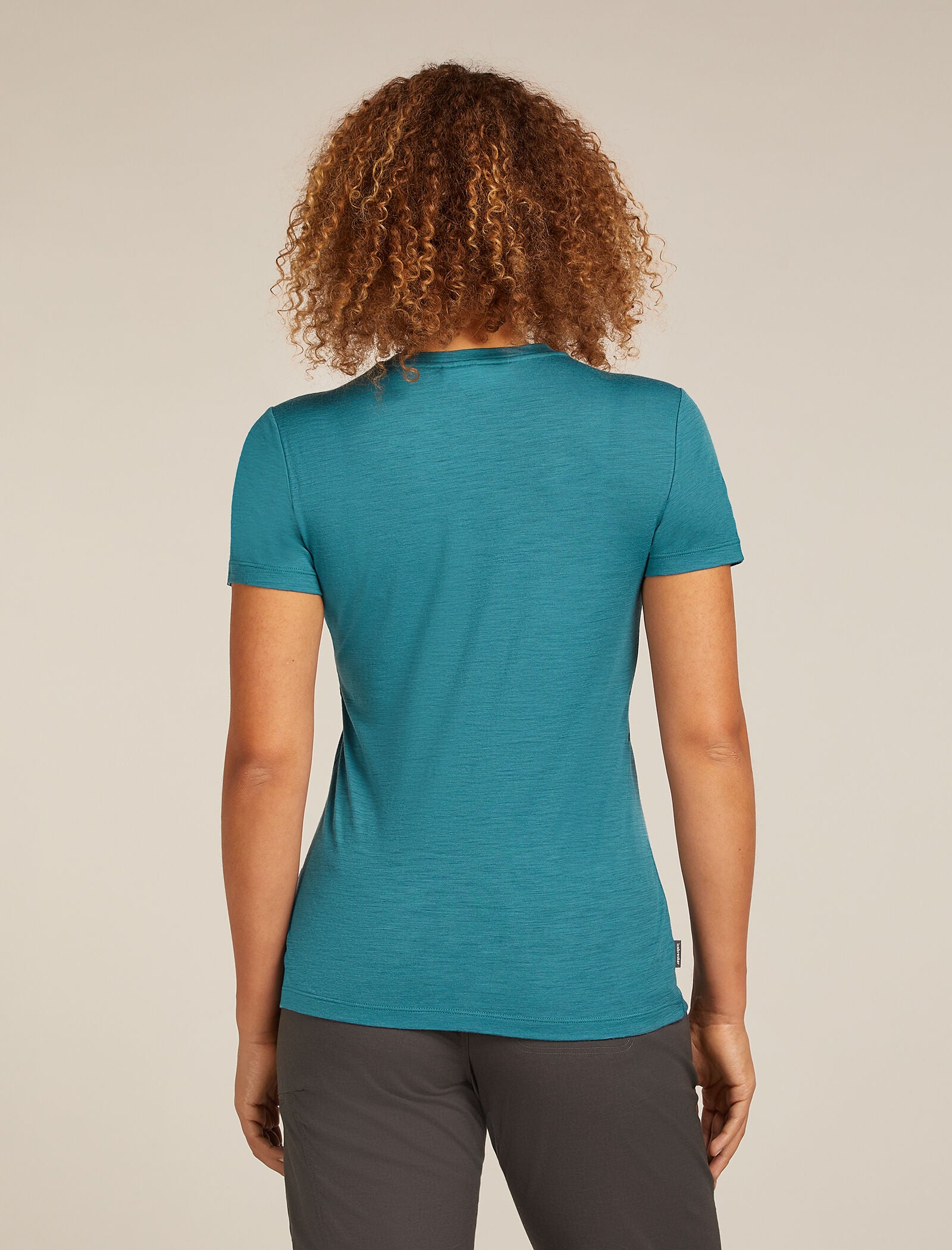 Icebreaker Womens Merino 150 Tech Lite SS Tee IB Wordmark