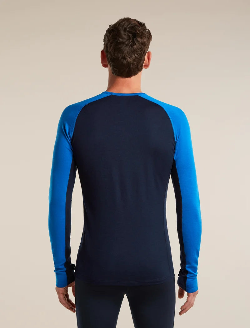 Icebreaker Mens Merino 260 ZoneKnit LS Crewe