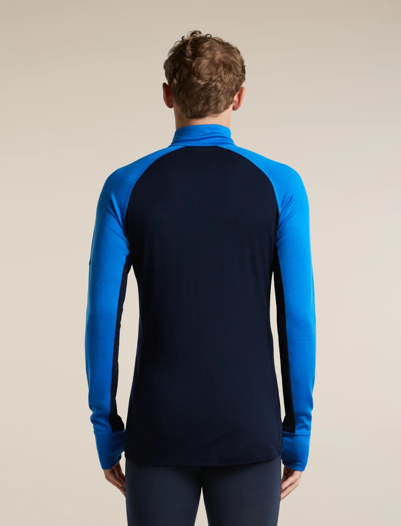 Icebreaker Mens Merino 260 ZoneKnit LS Half Zip