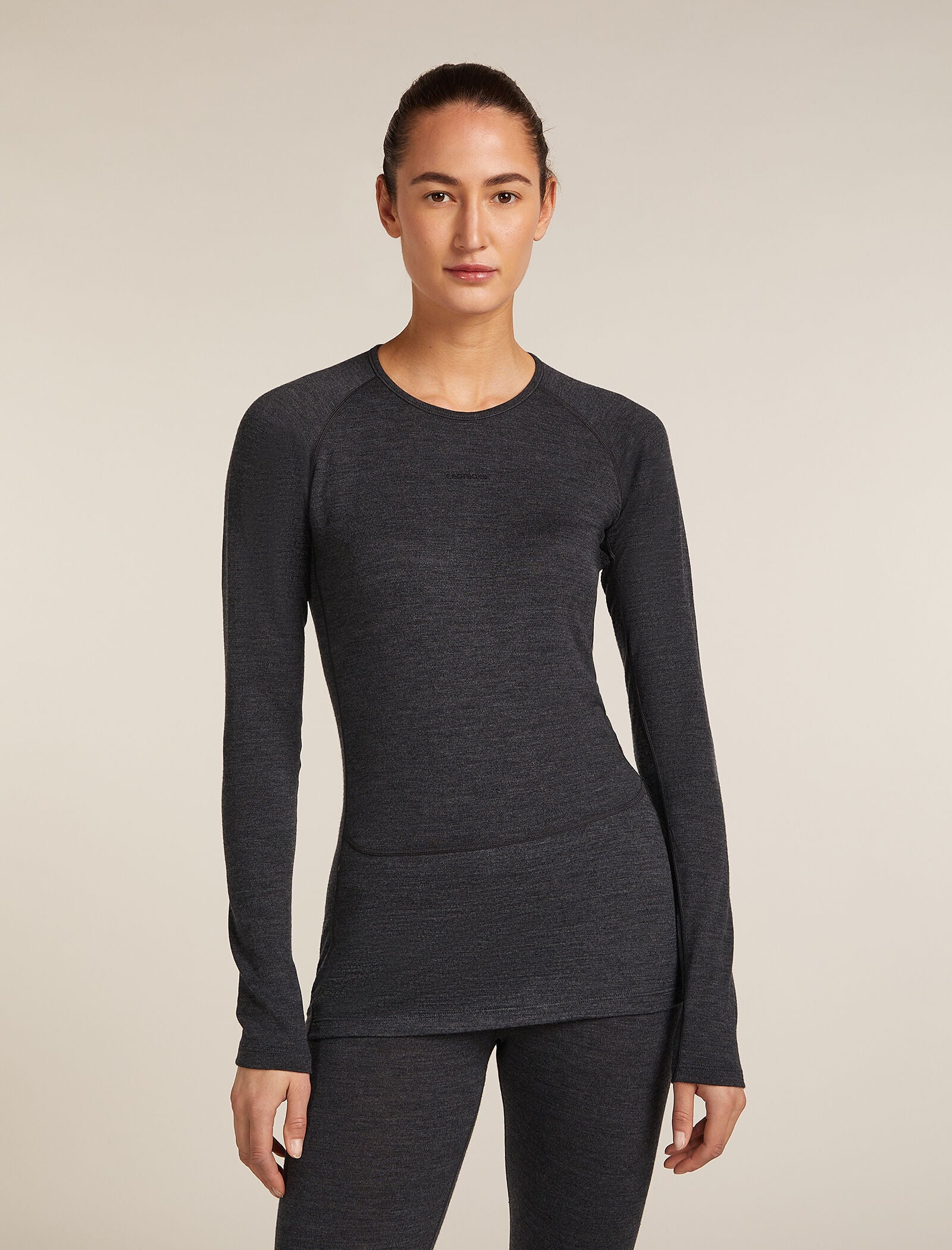 Icebreaker Womens Merino 260 ZoneKnit LS Crewe