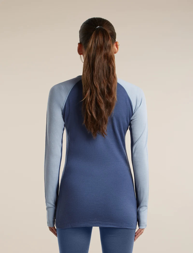 Icebreaker Womens Merino 260 ZoneKnit LS Crewe