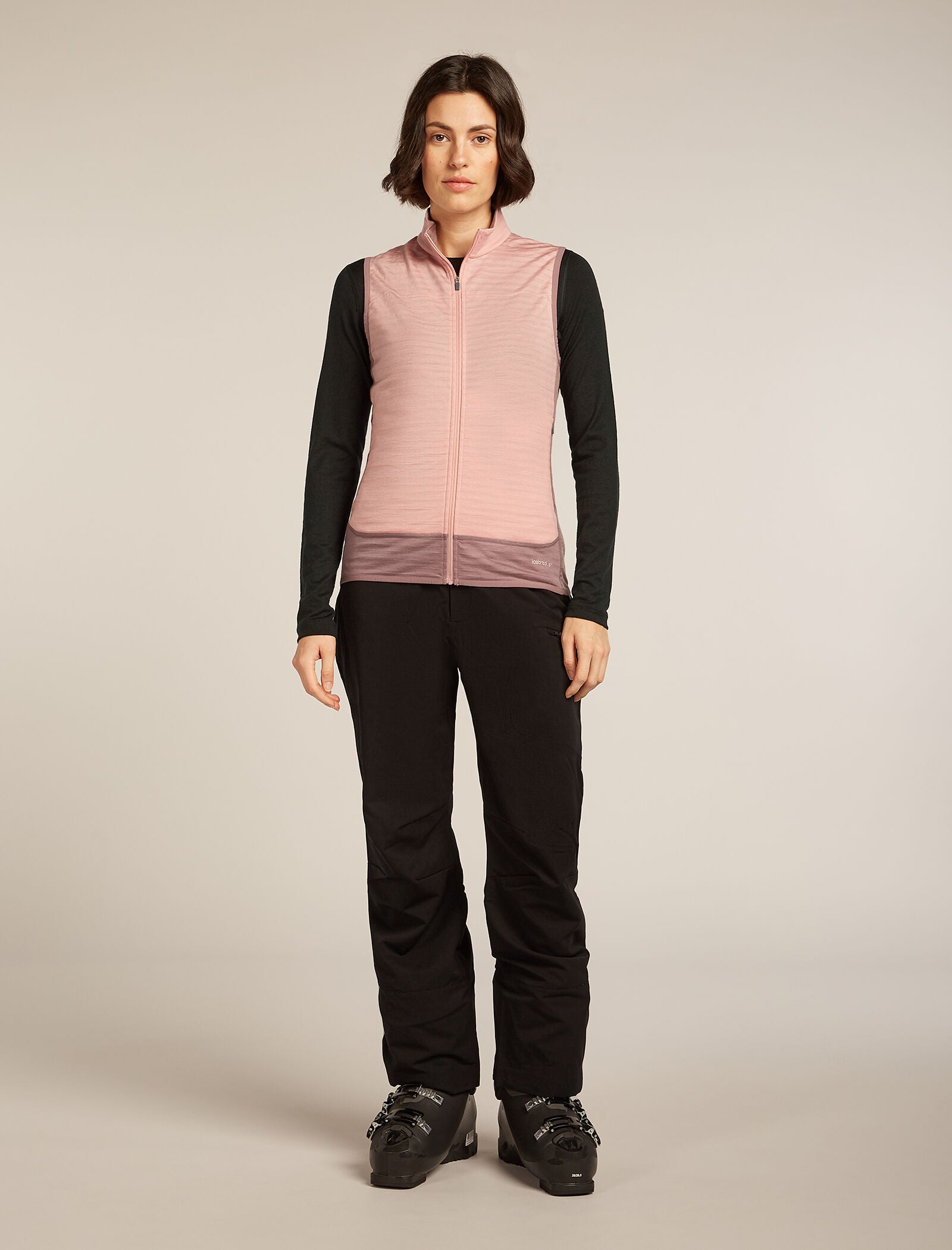 Icebreaker Womens Merino Blend 300 RealFleece Descender Vest