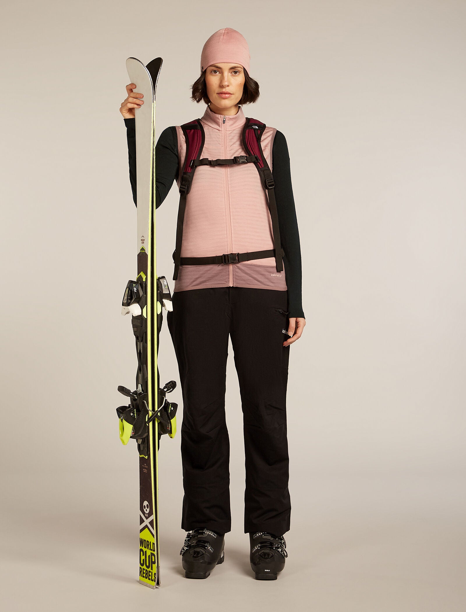 Icebreaker Womens Merino Blend 300 RealFleece Descender Vest