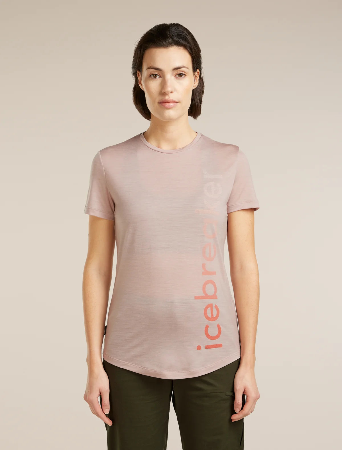 Icebreaker Womens Merino Blend 125 Cool-Lite Sphere SS Tee IB Vertical