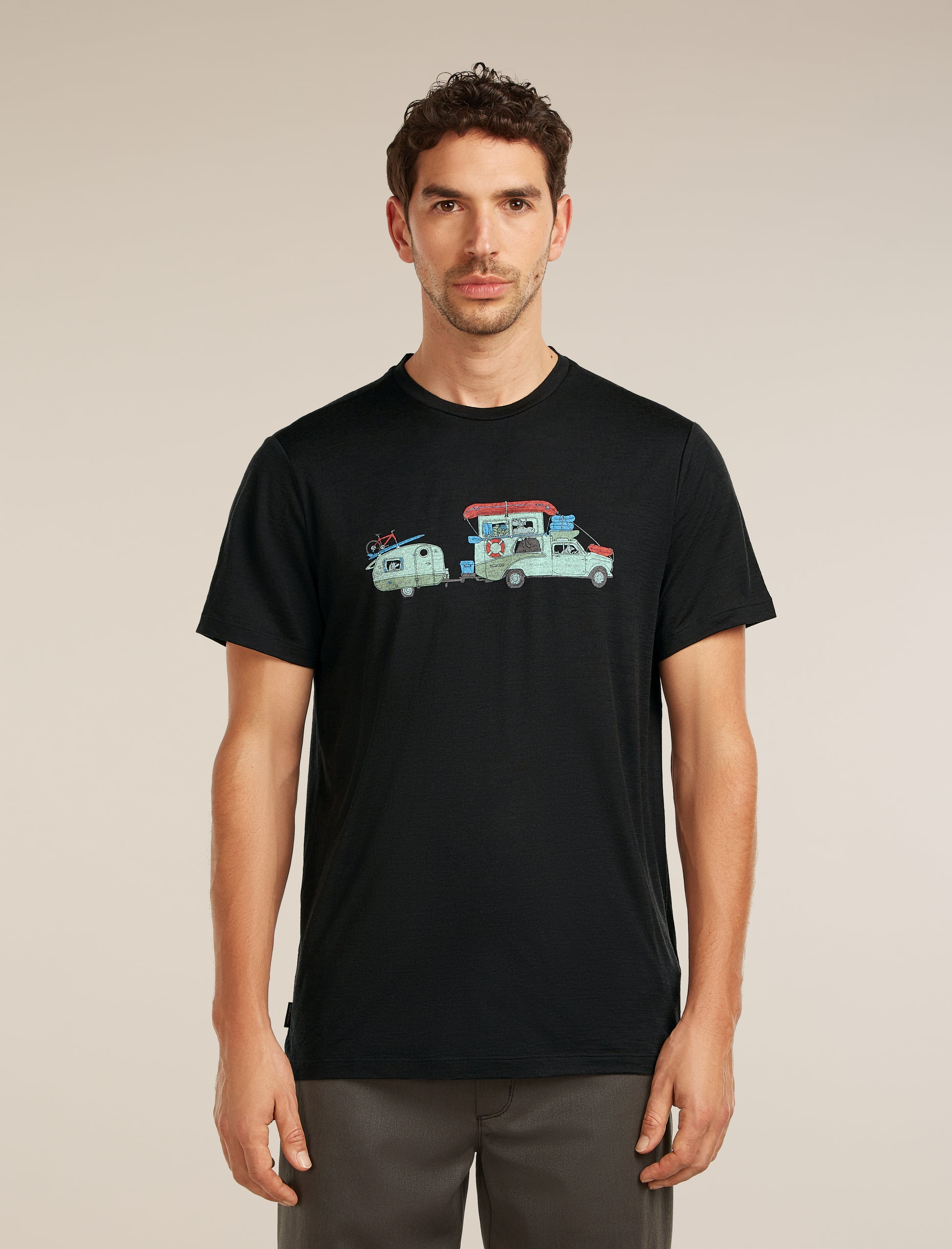 Icebreaker Mens Merino 150 Tech Lite SS Tee Transportage