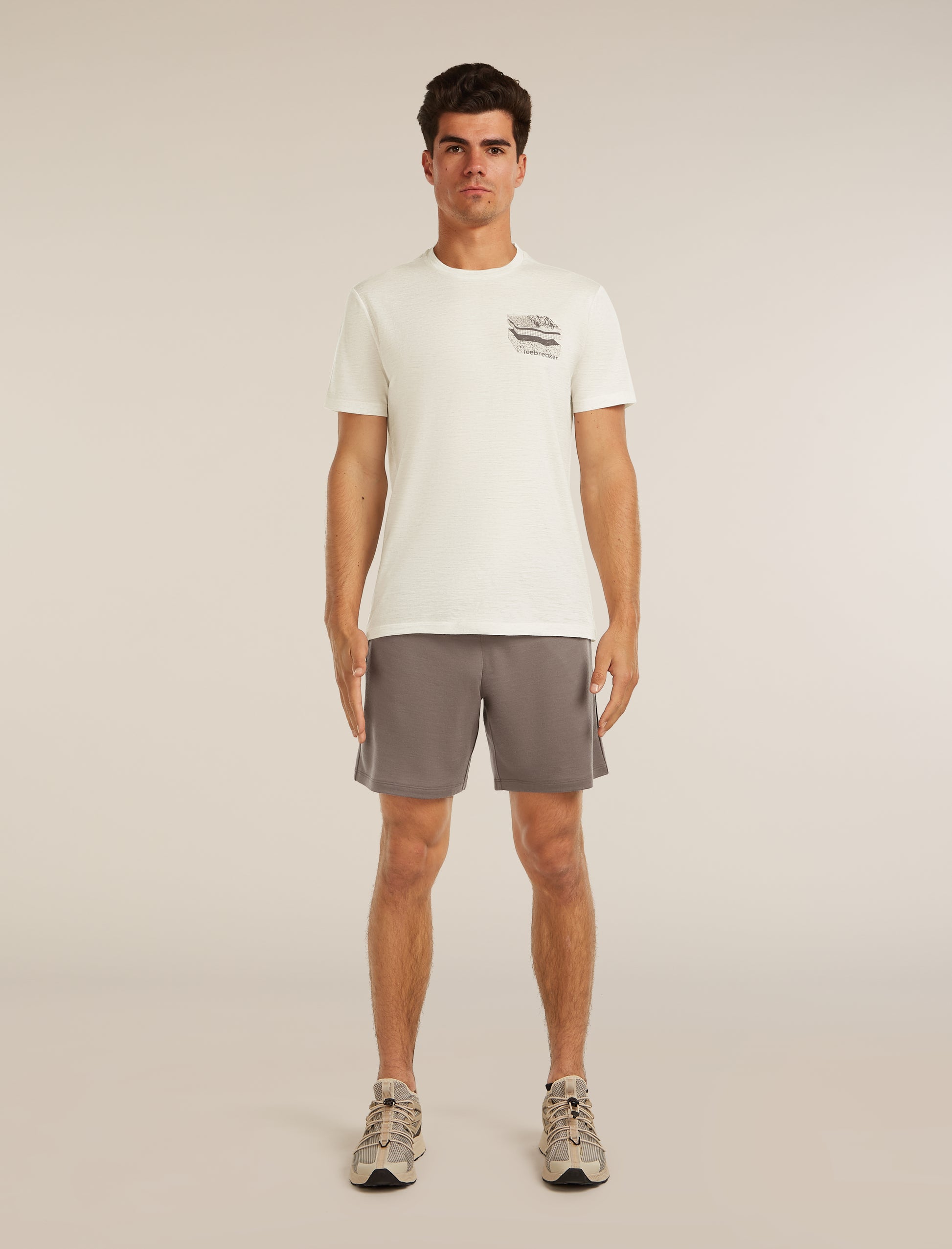 Icebreaker Mens Merino 150 Tech Lite SS Tee Evolving Layers