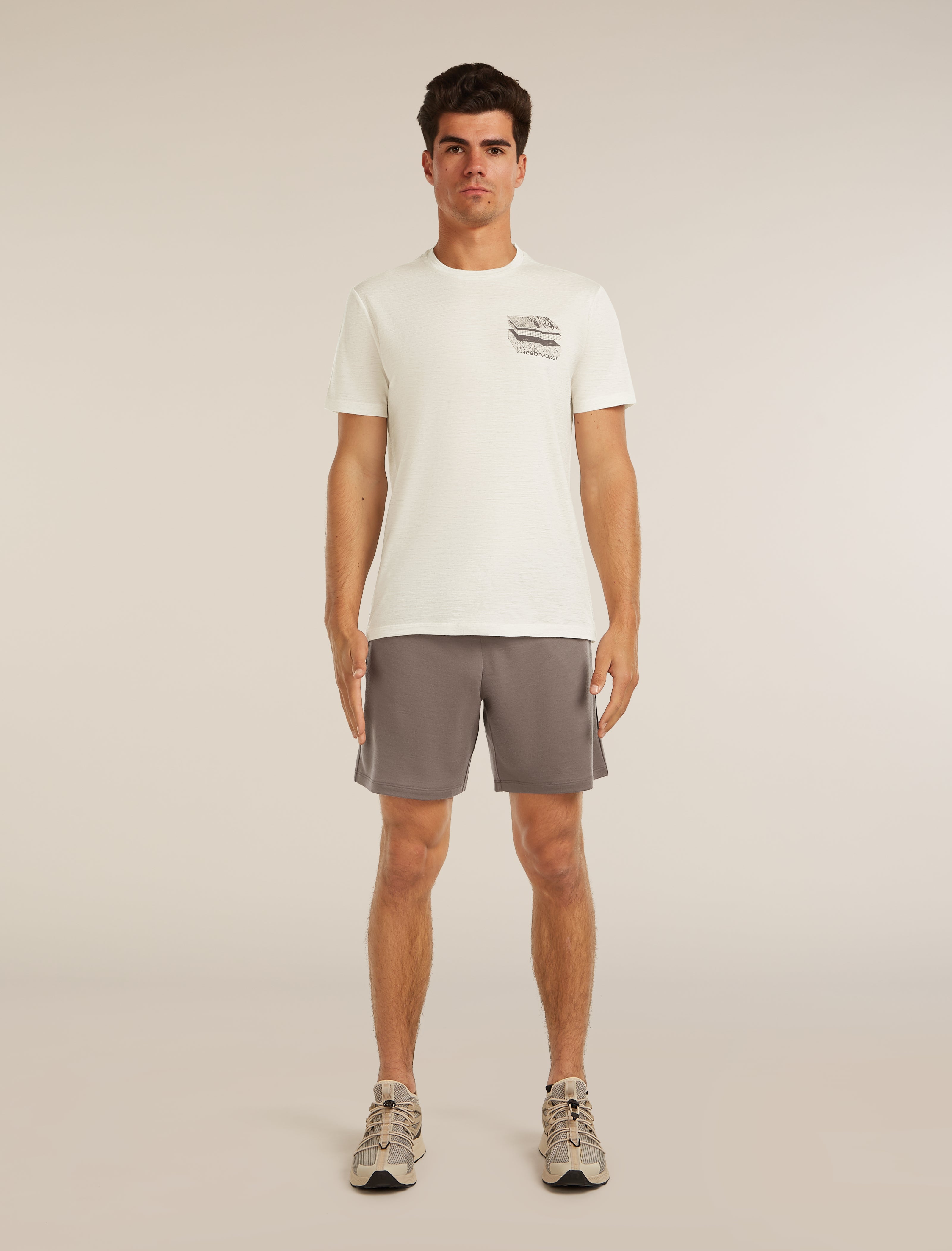Icebreaker Mens Merino 150 Tech Lite SS Tee Evolving Layers