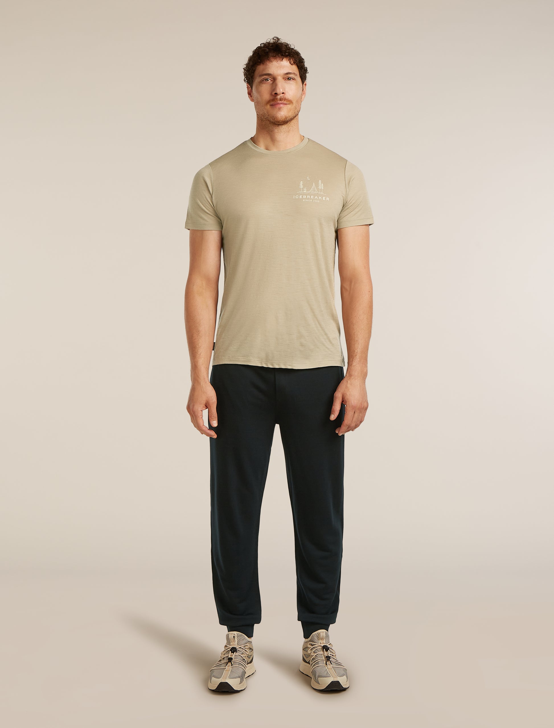 Icebreaker Mens Merino 150 Tech Lite SS Tee Peaceful Pass