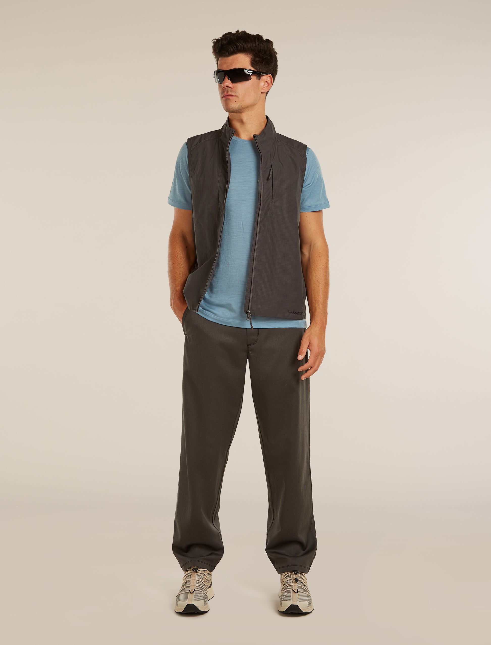 Icebreaker Mens Merino 150 Tech Lite SS Tee Peaceful Pass