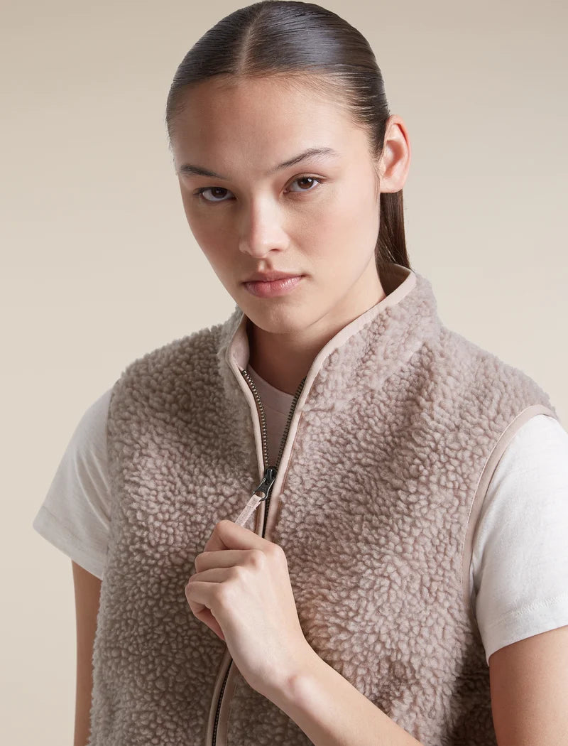 Icebreaker Womens Merino Blend 960 RealFleece High Pile Vest