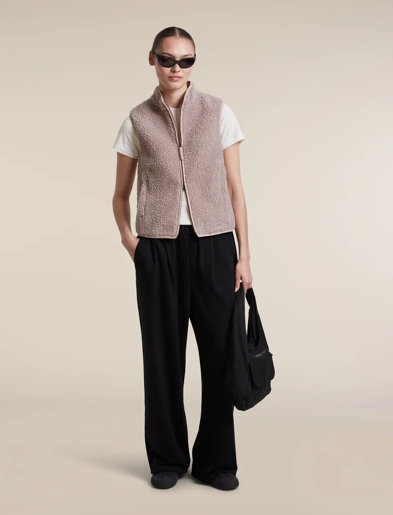 Icebreaker Womens Merino Blend 960 RealFleece High Pile Vest